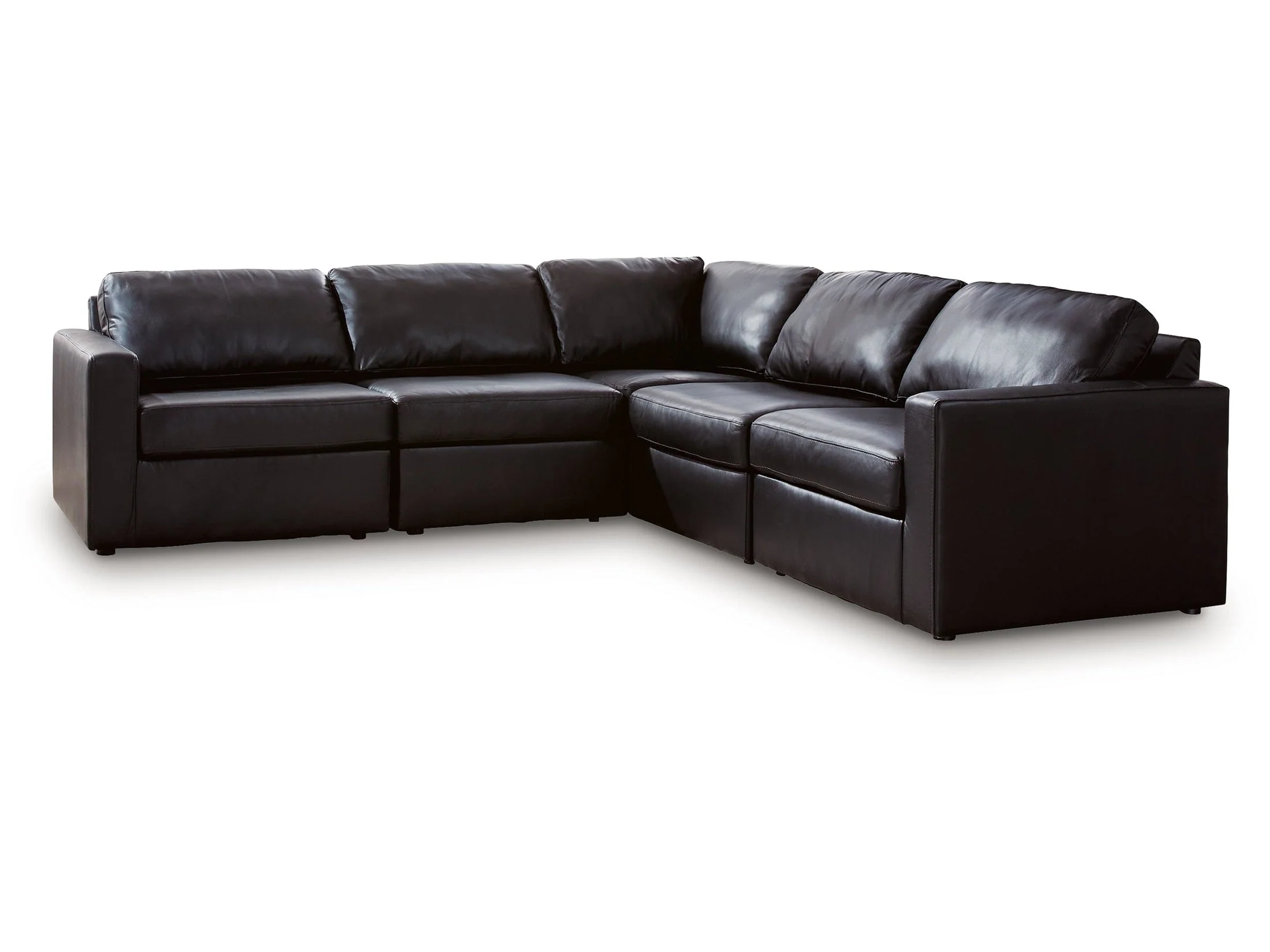 ModMax II Black 5-Piece Sectional (Online Special Price) - Image 2