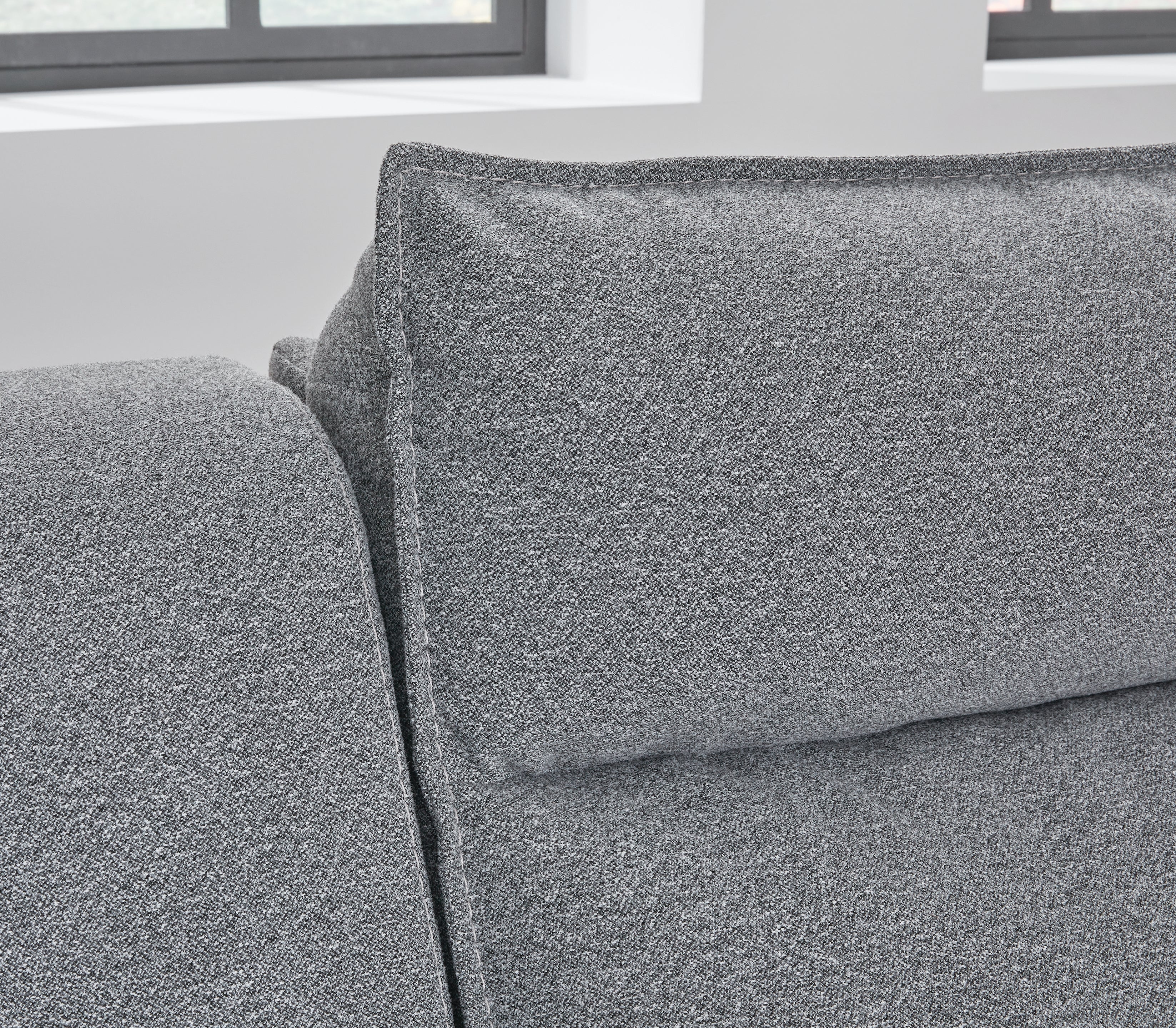 Modmax Salt and Pepper 5-Piece Power Reclining Sectional with Chaise - Image 4