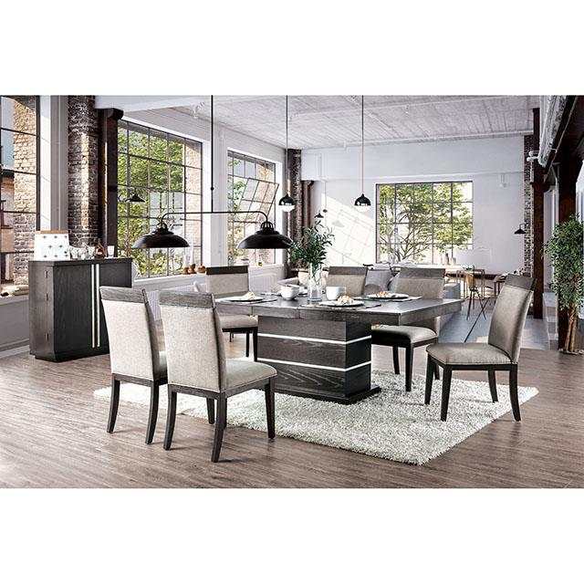 Modoc Espresso/Beige Side Chair (Set of 2) - Image 2