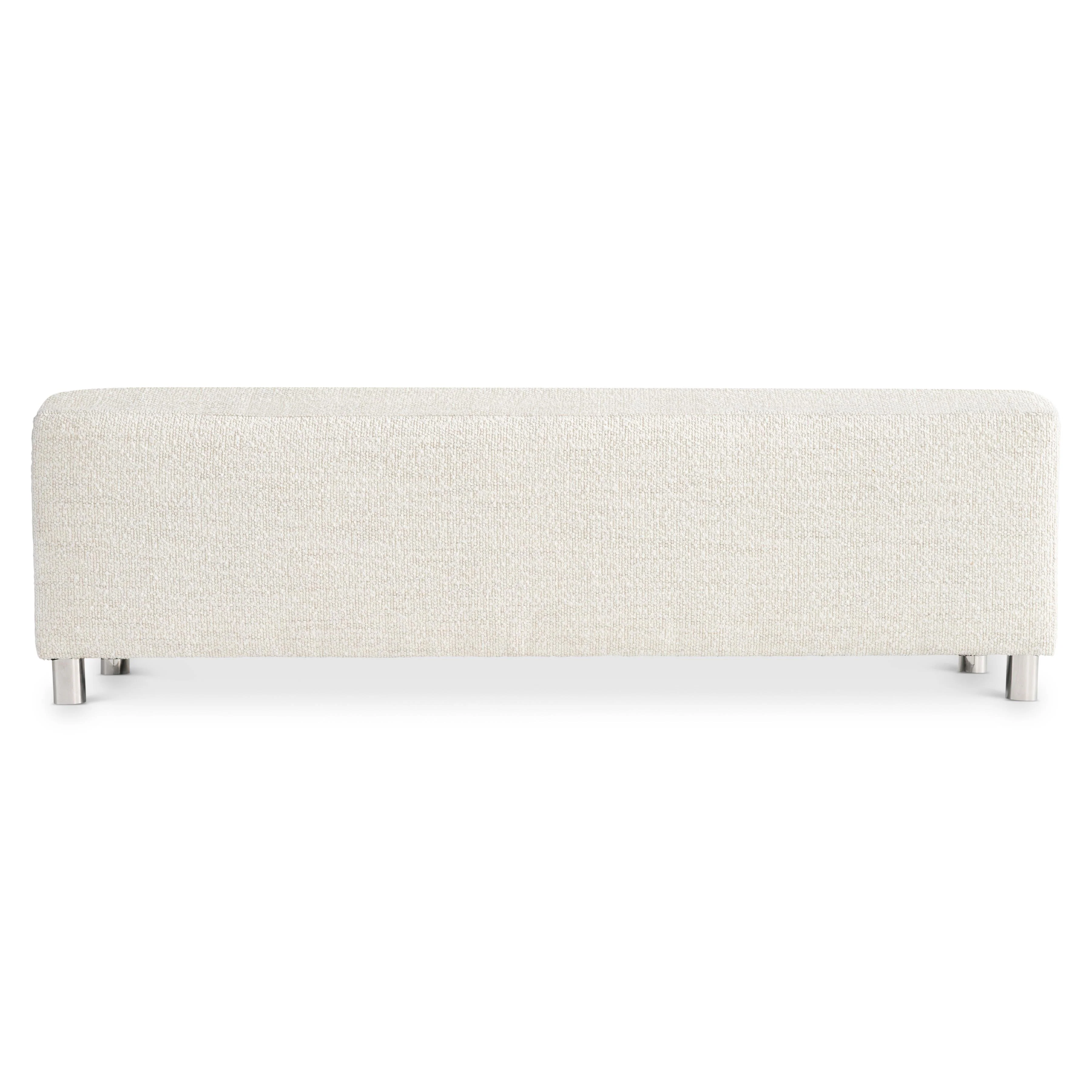 Modulum White/Cream Bench - Image 2