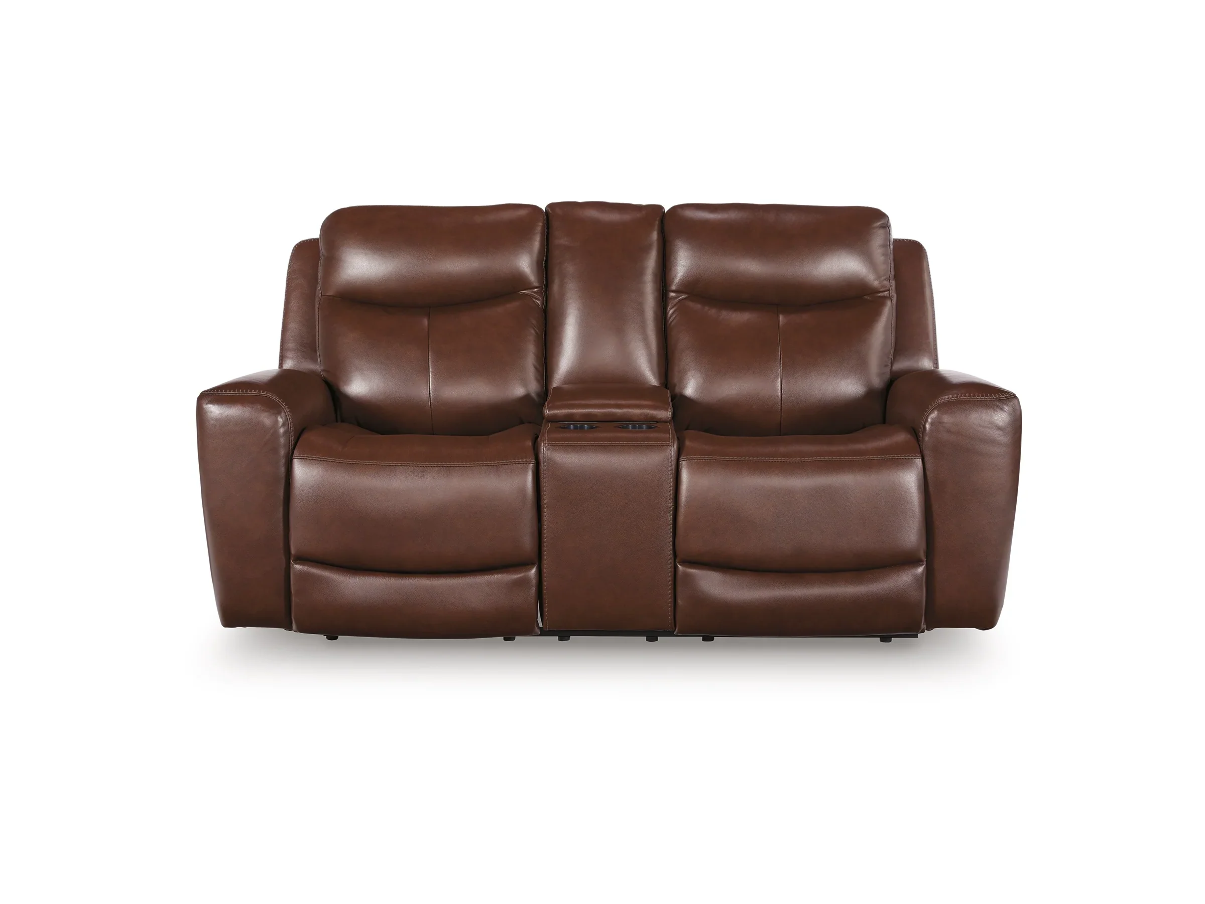 Momentum Moves Mahogany PWR REC Loveseat/CON/ADJ HDRST (Online Special Price) - Image 2