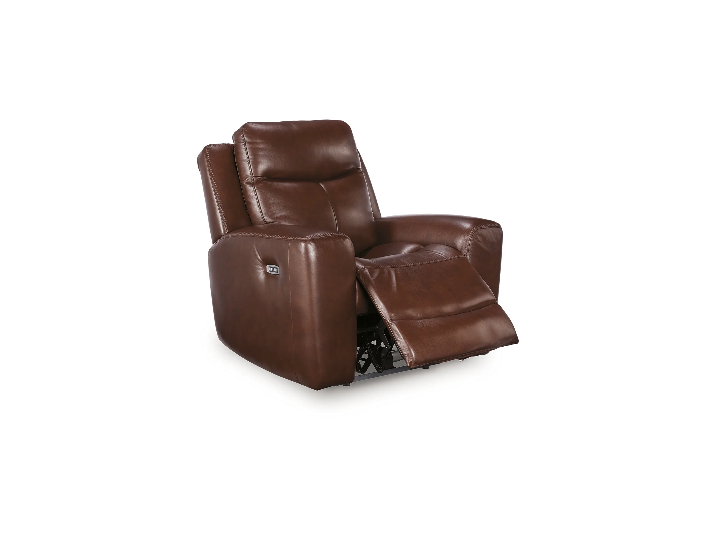 Next Move Mahogany PWR Recliner/ADJ Headrest - Image 4