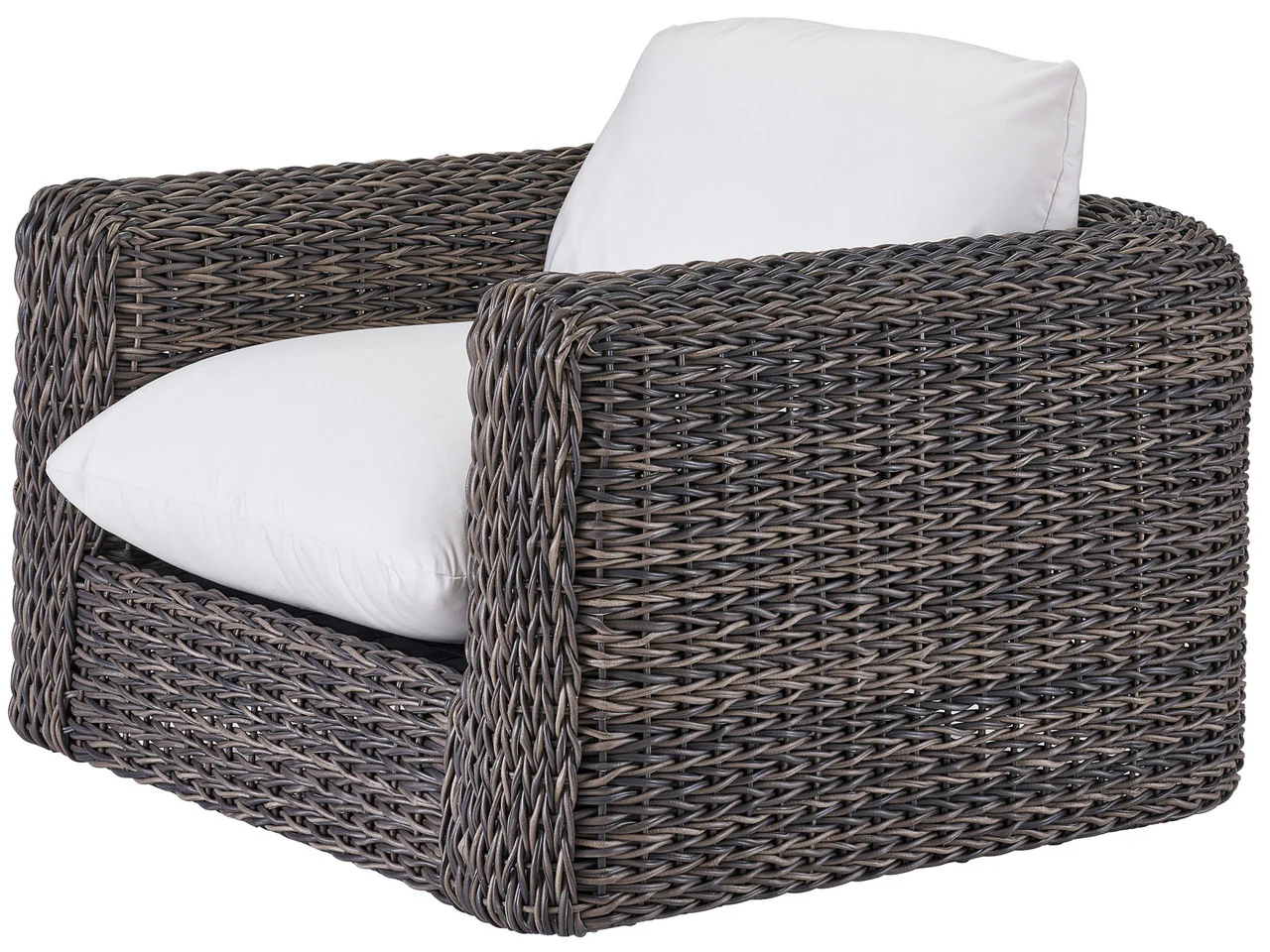 Montauk Canvas Natural/Tawney Swivel Lounge Chair - Image 3