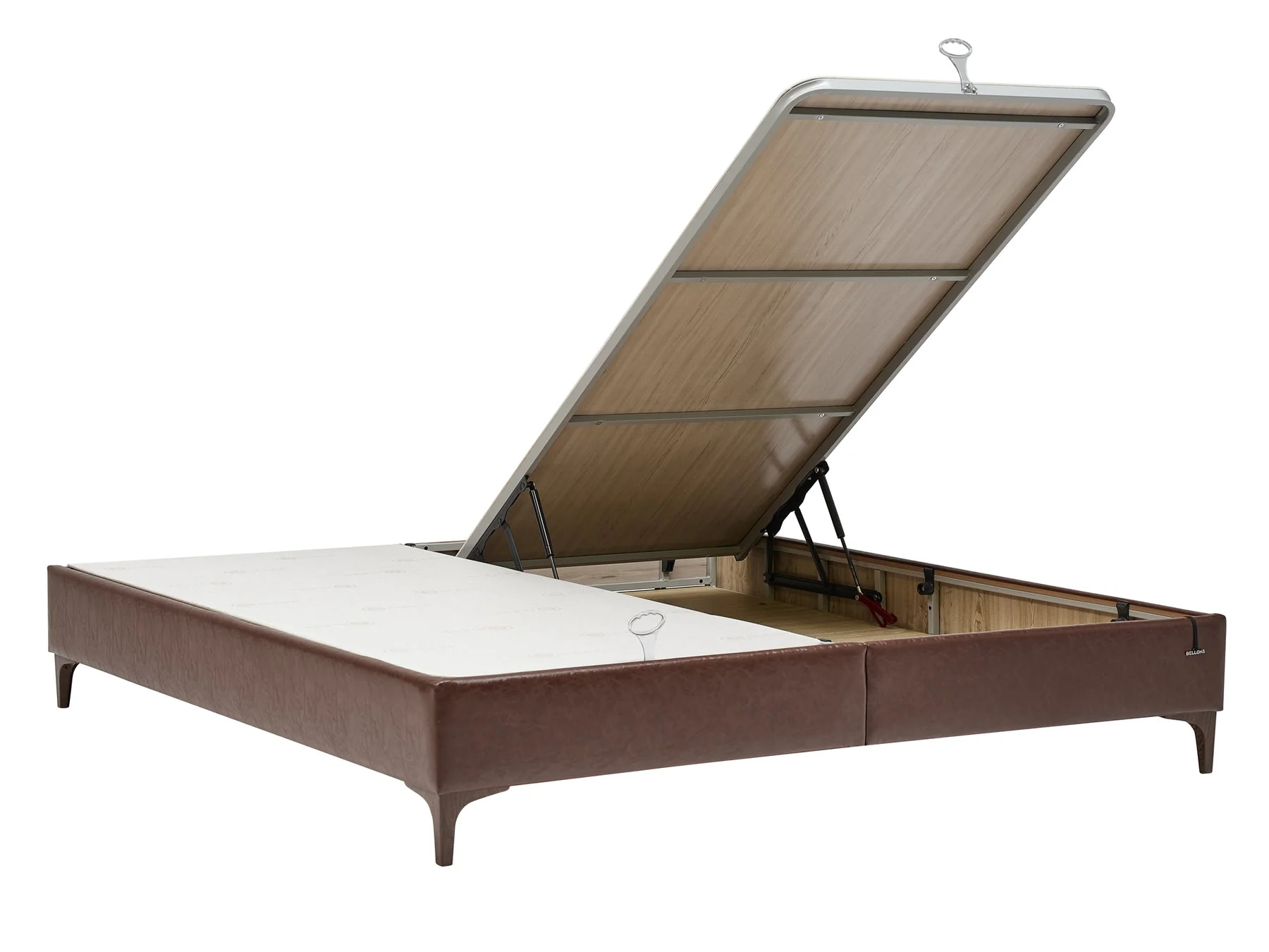 Montego Walnut King Storage Bed - Image 22