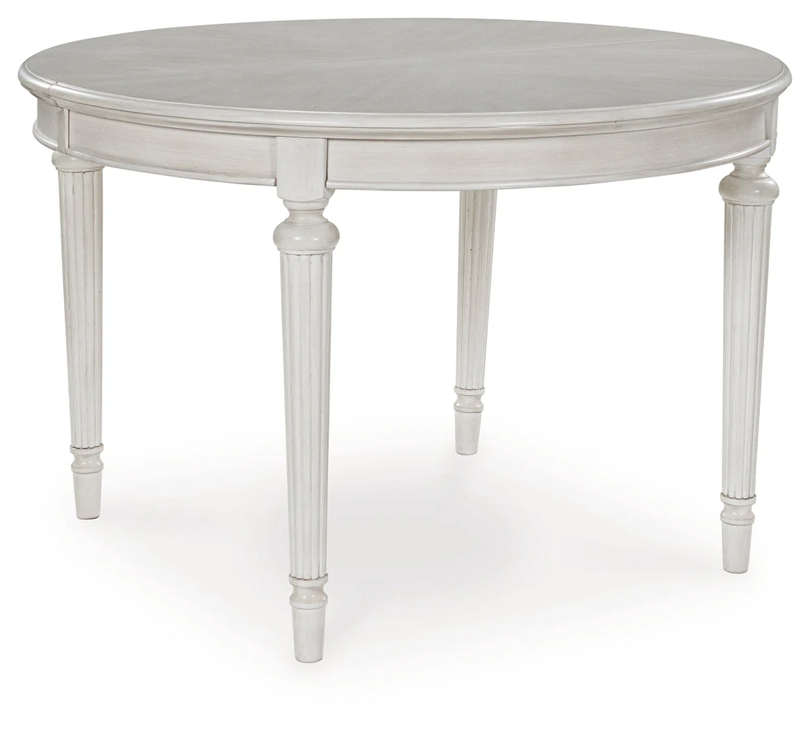 Montelaine Antique White Oval Dining Room Table (Online Special Price) - Image 3
