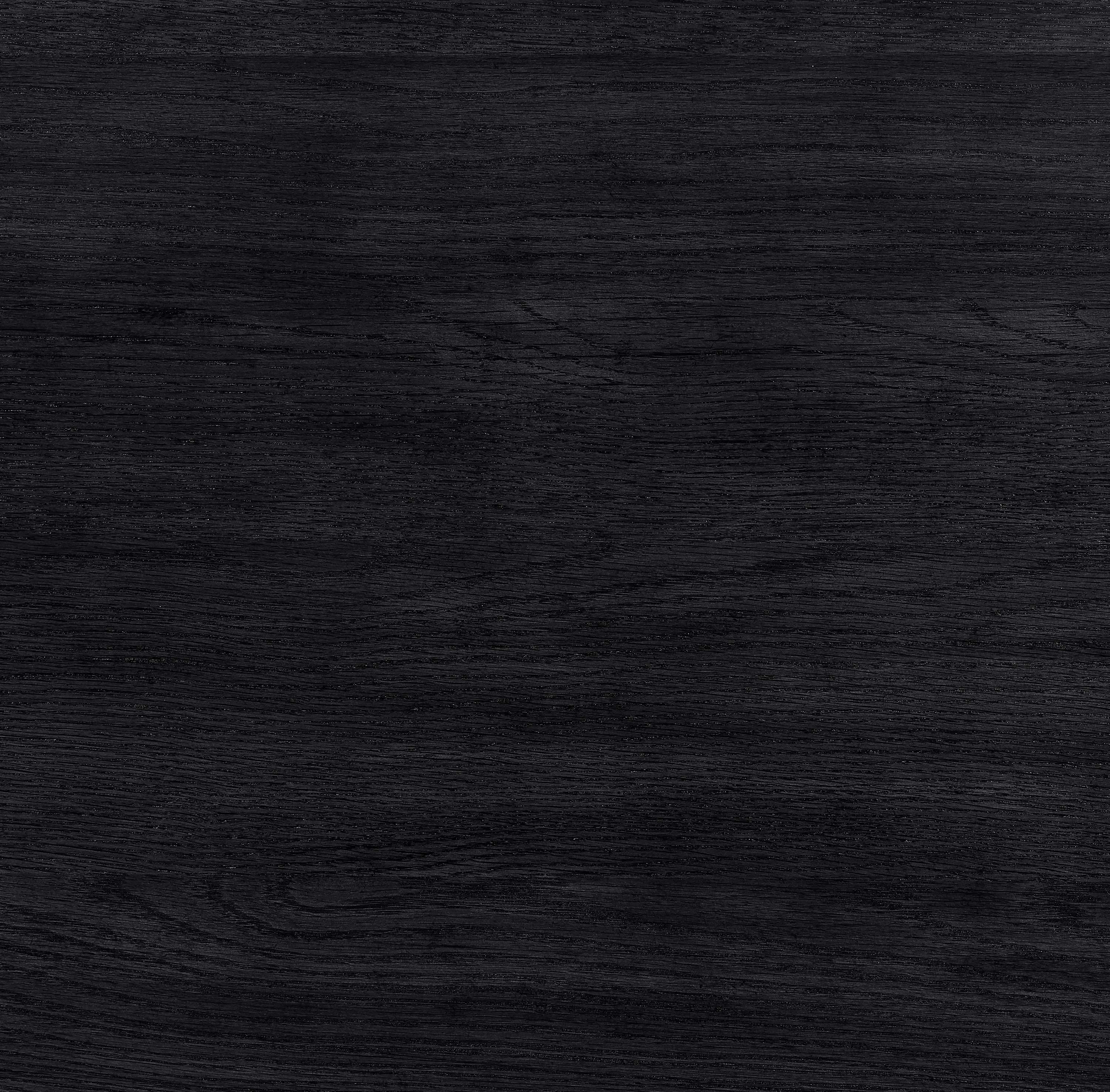 Monterey Black/Silver Wood And Oak Veneer Desk - Image 11