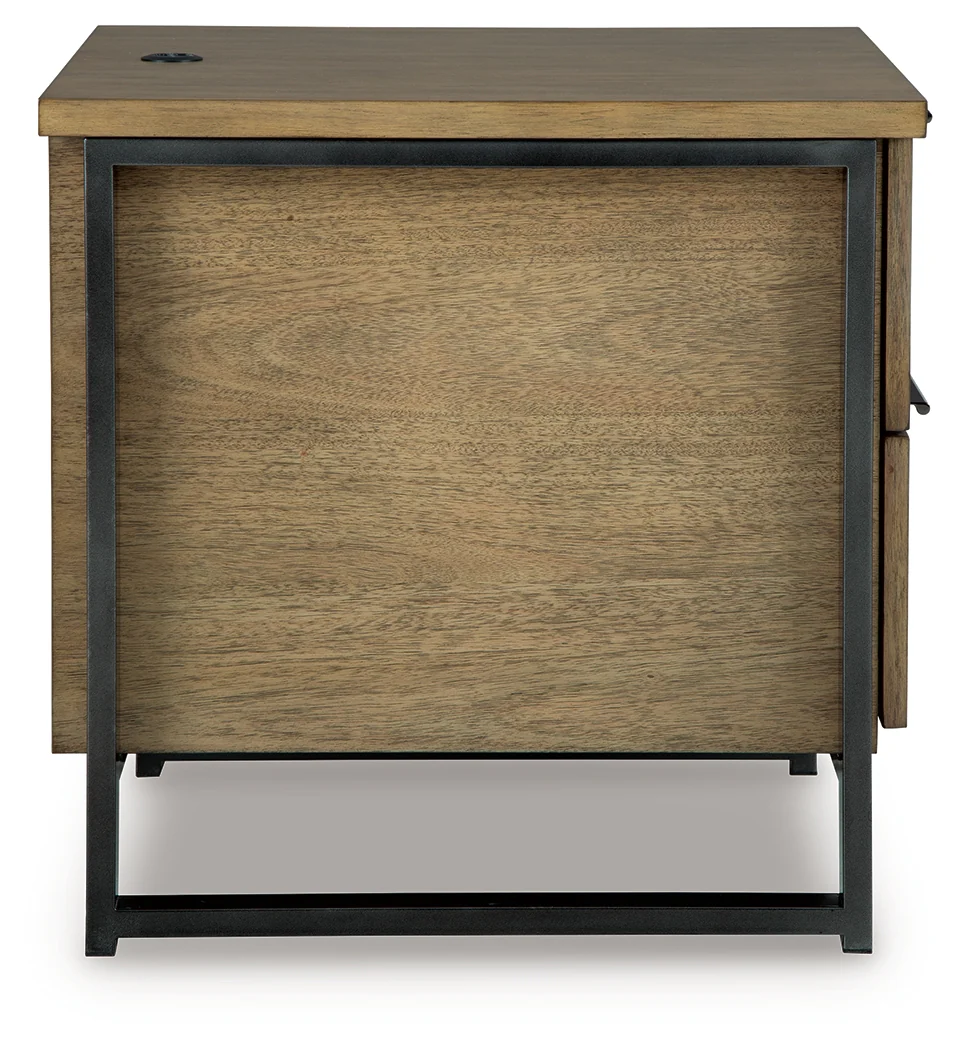 Montia Light Brown End Table (Online Special Price) - Image 5