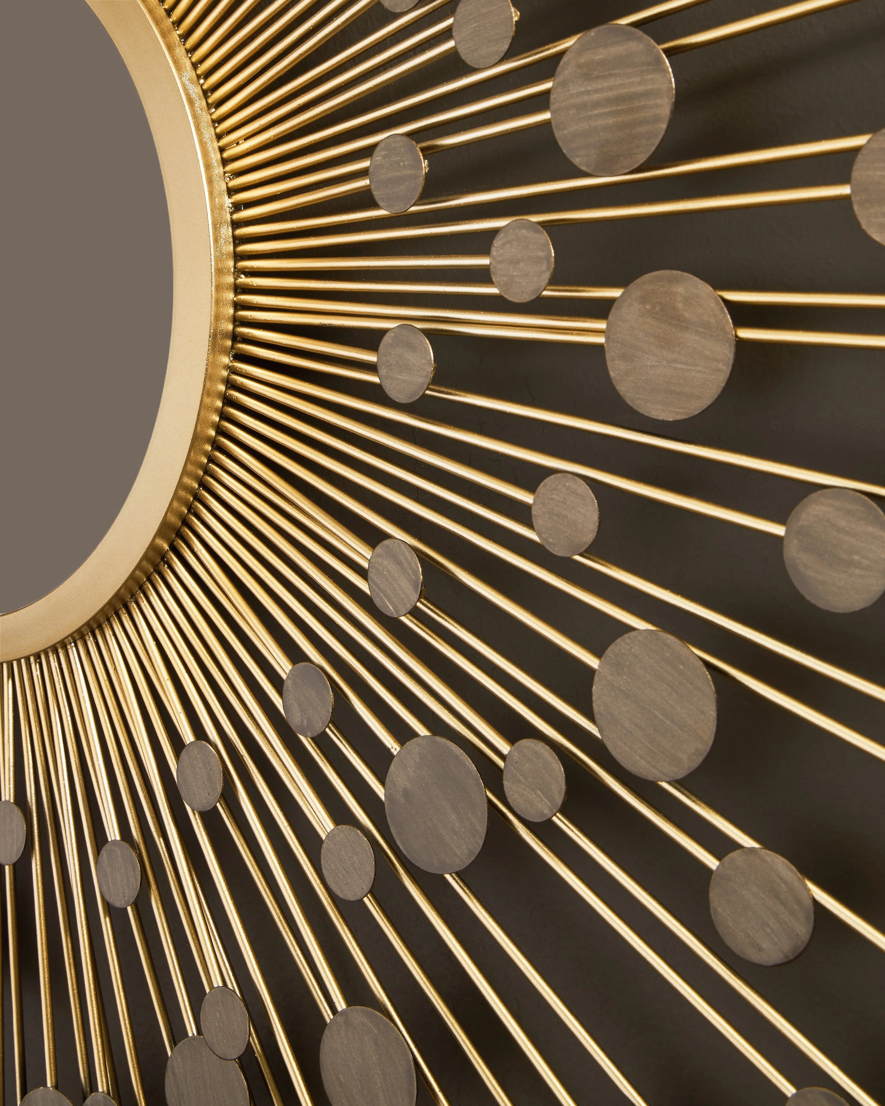 Morwenna Bronze/Gold Finish Accent Mirror (Online Special Price) - Image 4