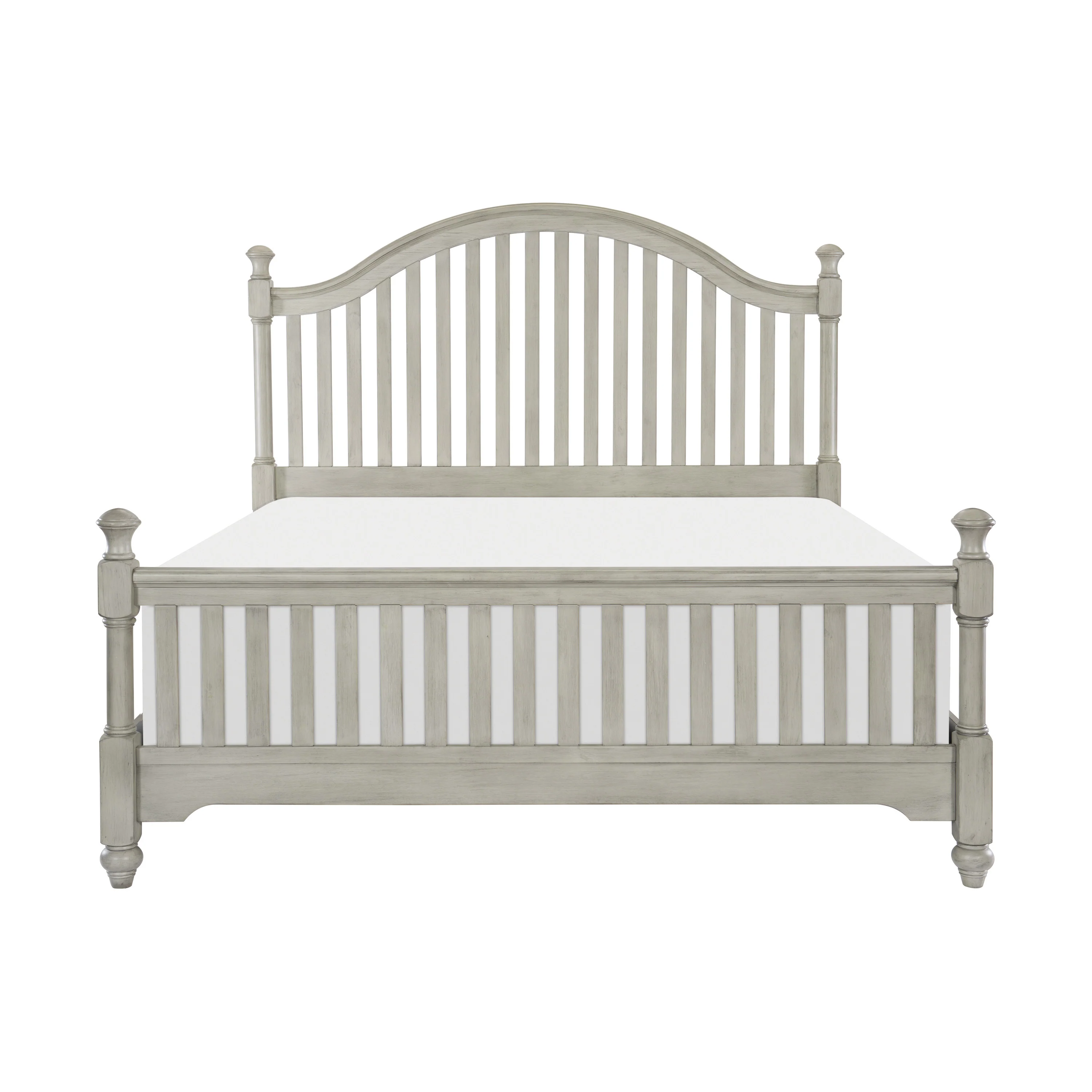 Mossbrook Dark Brown / Light Gray 4-piece Queen Bedroom Set - Image 2