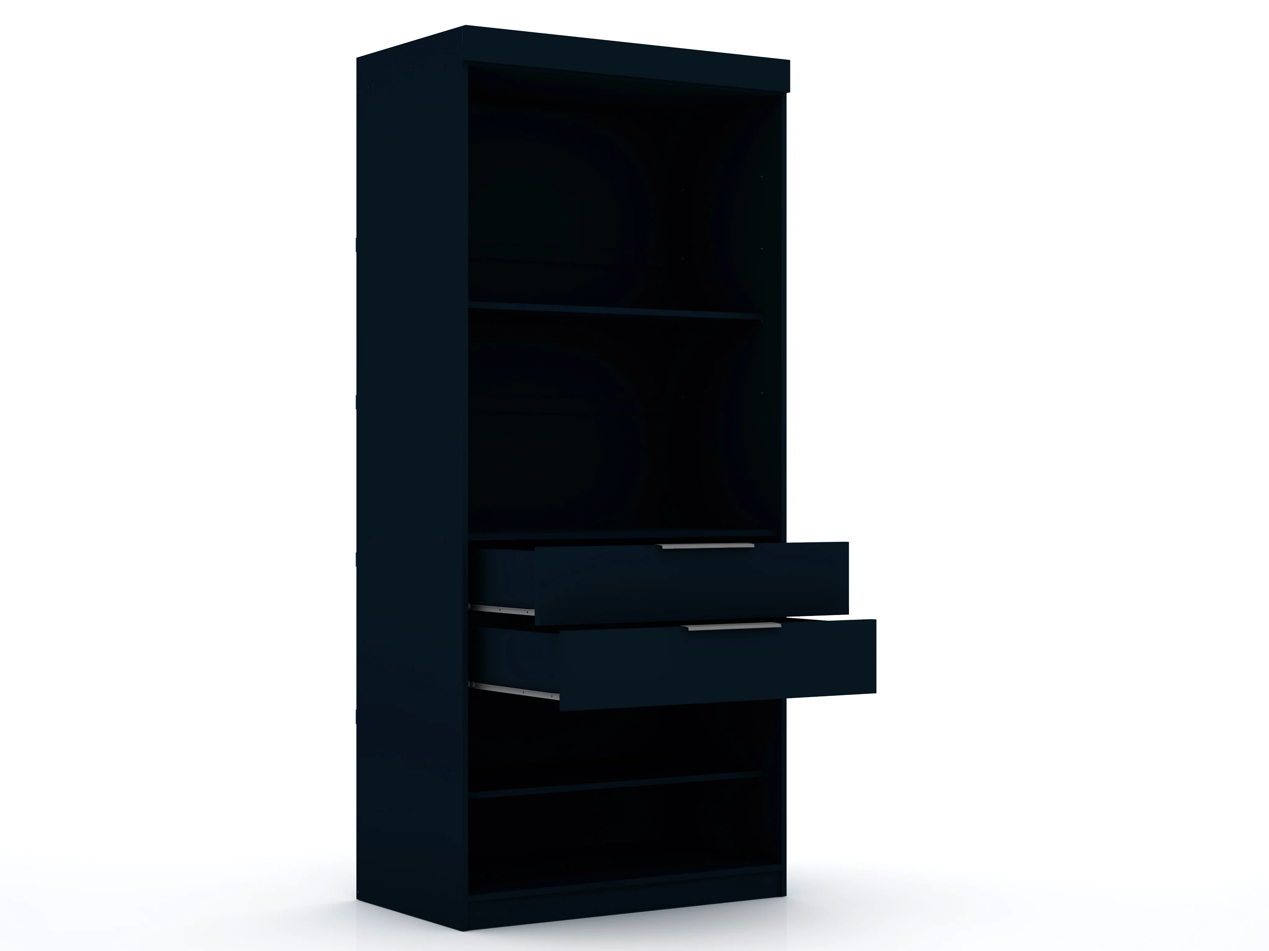Mulberry 2.0 Sectional Wardrobe Closet in Tatiana Midnight Blue - Image 5