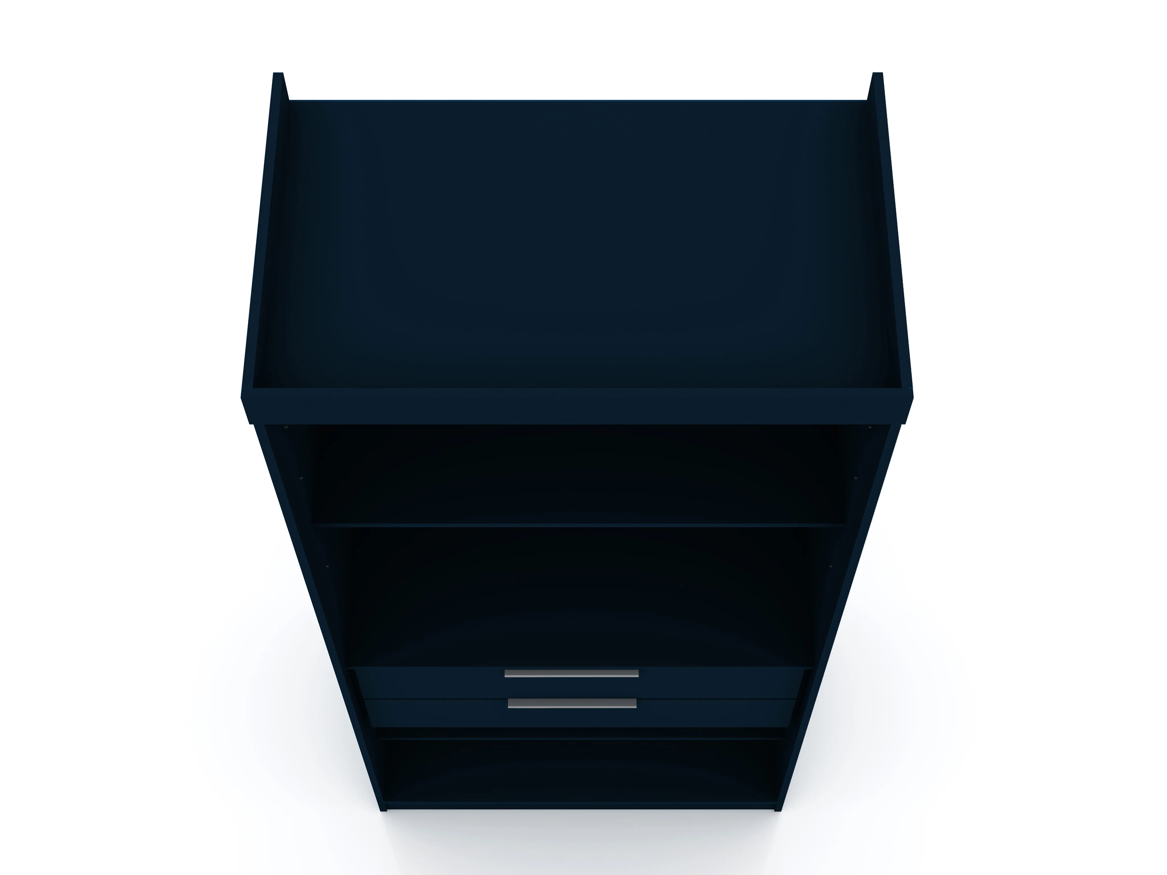 Mulberry Open 1 Sectional Closet in Tatiana Midnight Blue - Image 8