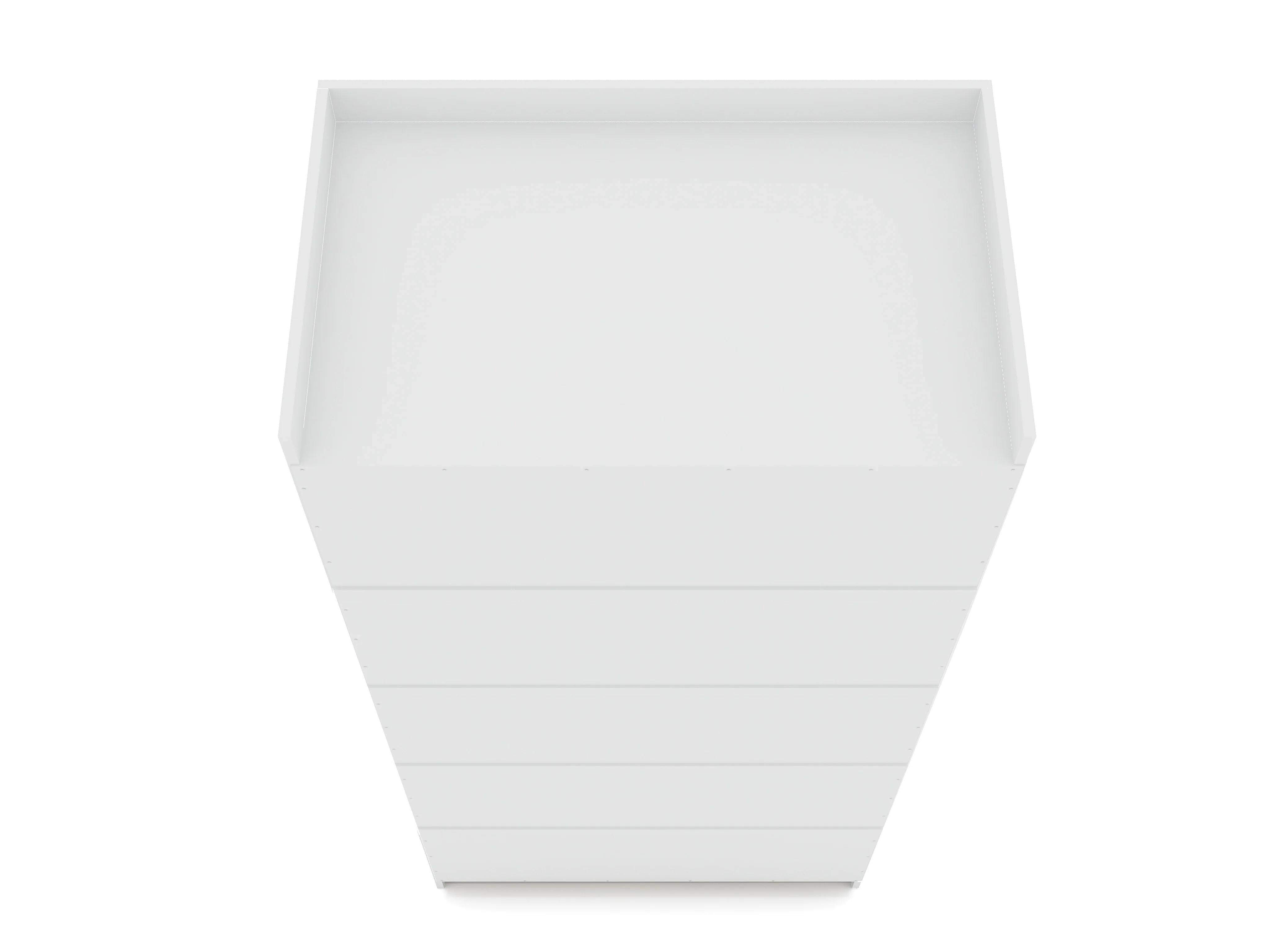 Mulberry Open 2 Sectional Closet in White (set of 2) - Image 7