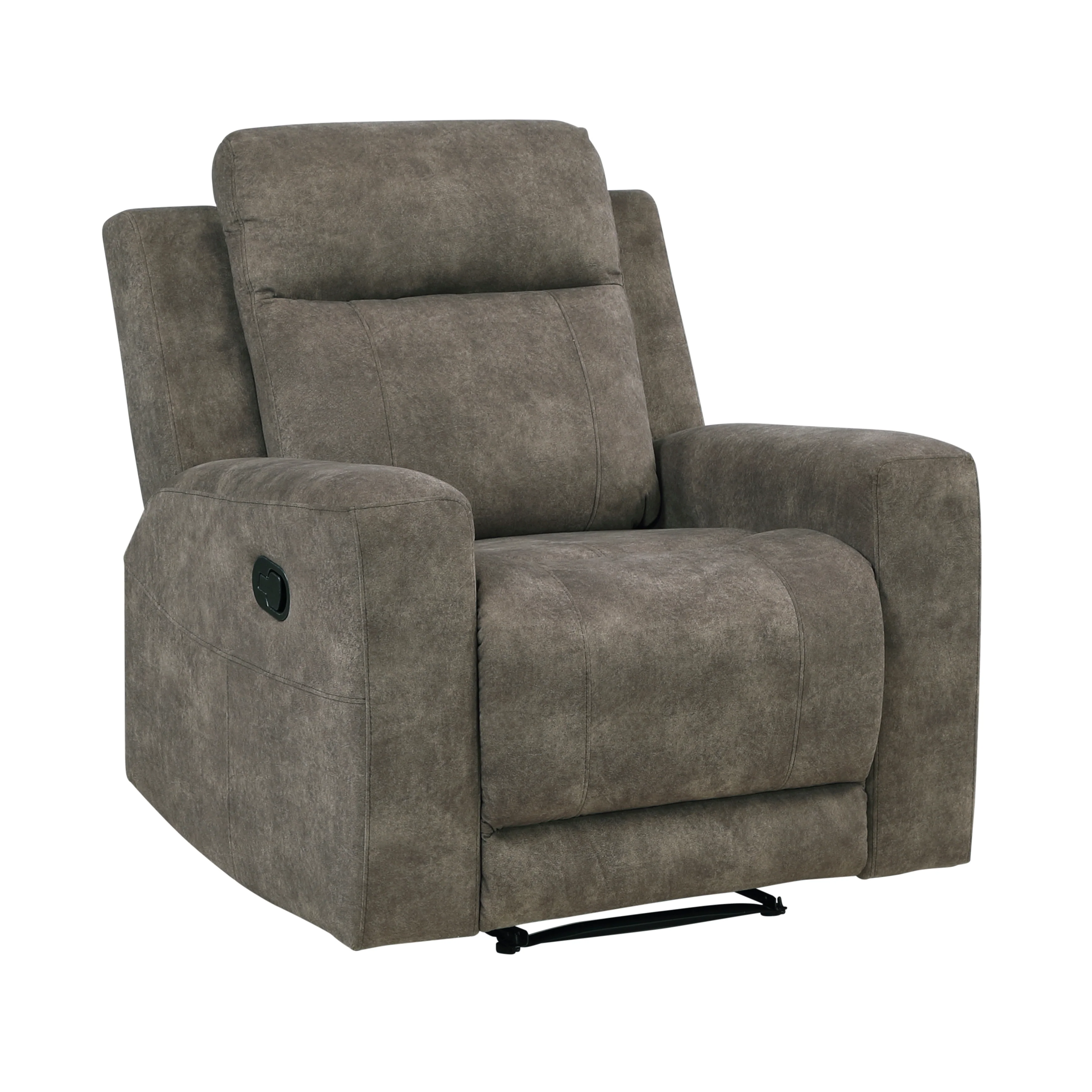 Muncie Brown Reclining Chair - Image 2