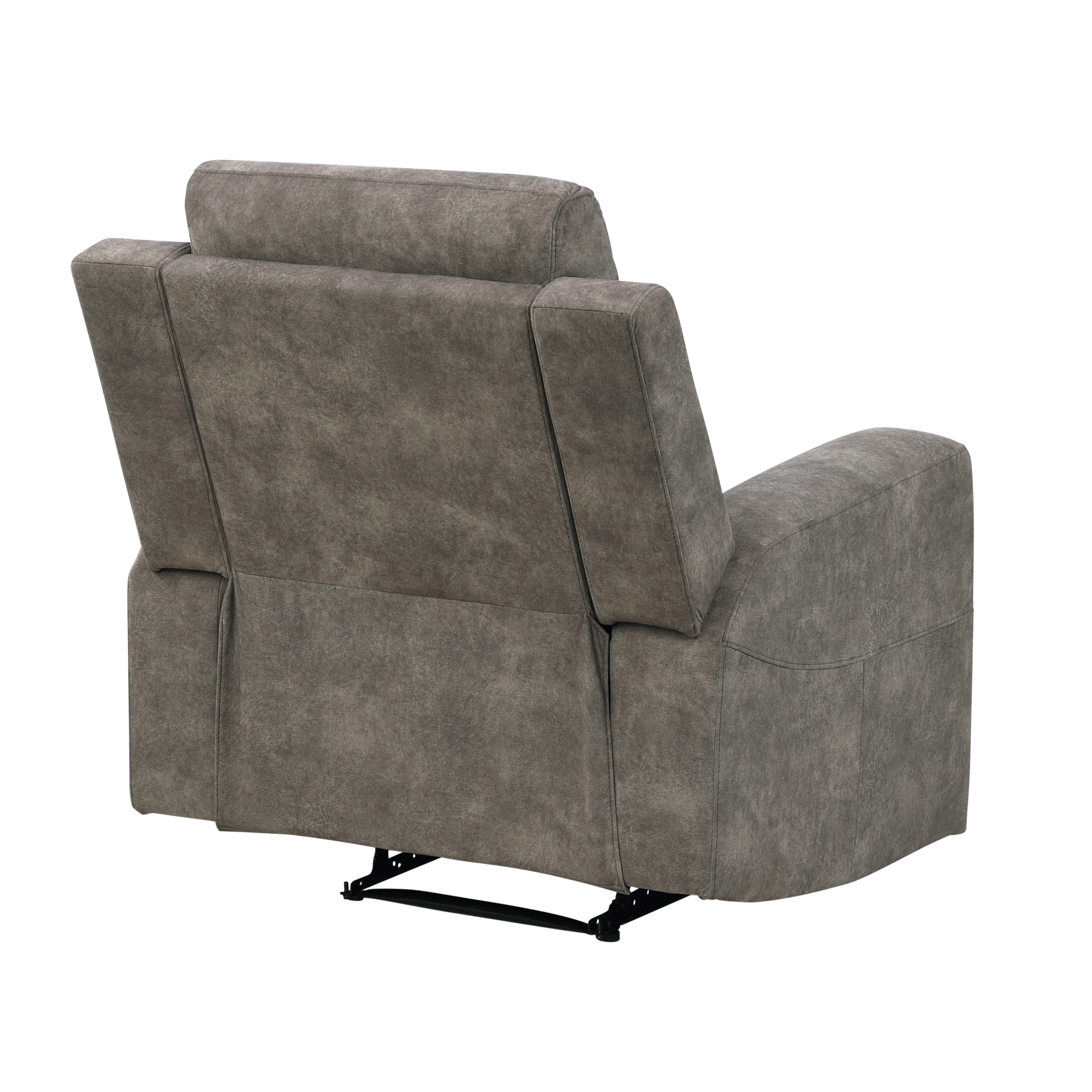 Muncie Brown Reclining Chair - Image 4