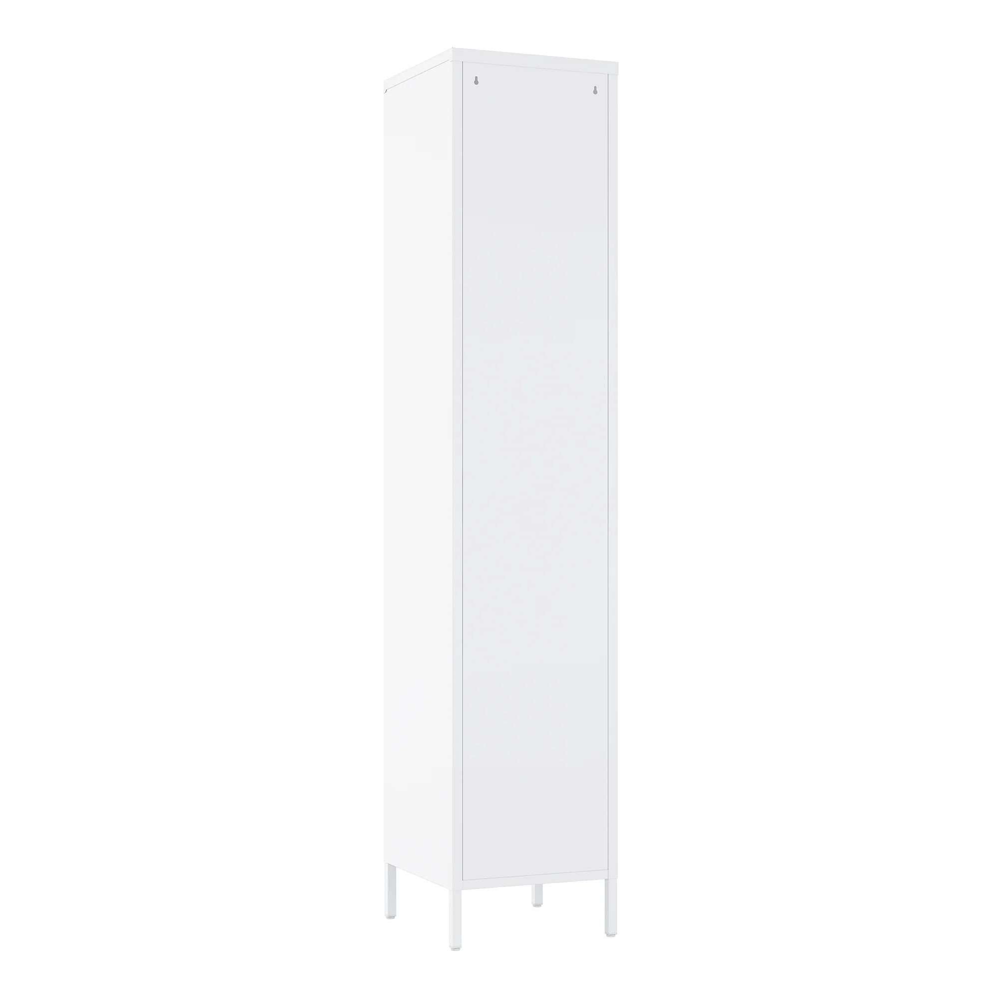 Naomi 15" Single Locker Storage Cabinet in White - Image 9
