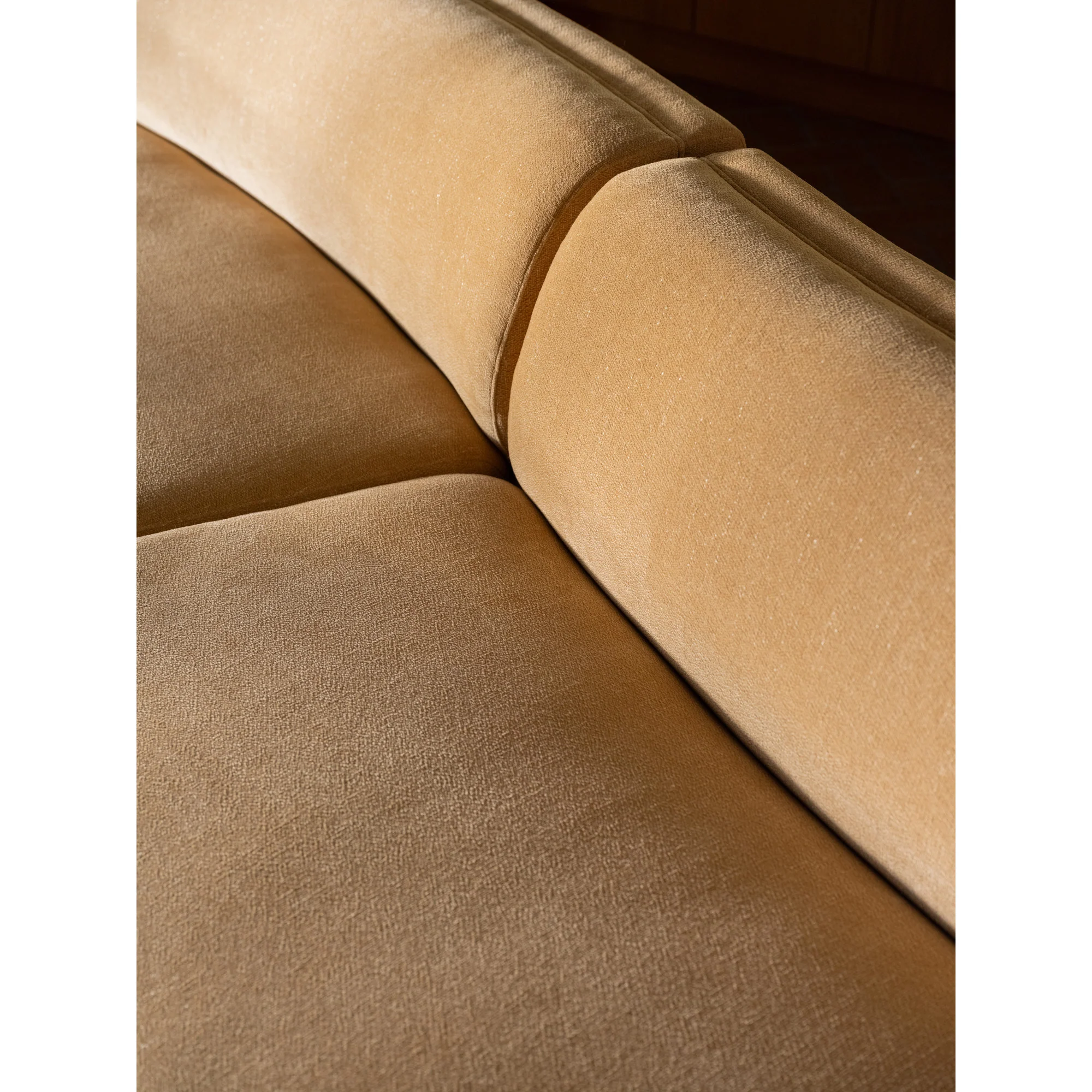 Naomi Golden Yellow 3 Piece Wave Modular Sectional - Image 8