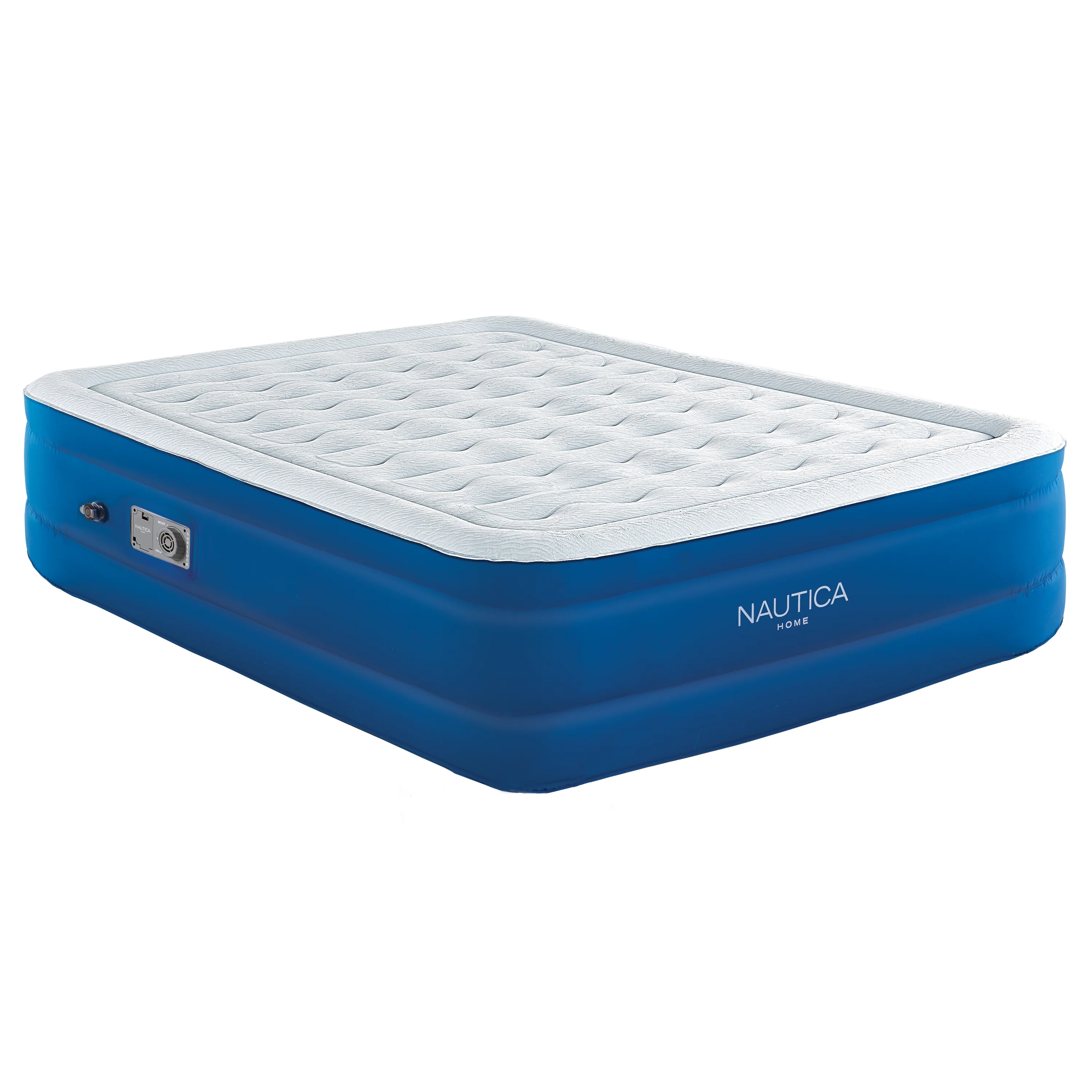 Nautica Home Support Aire Air Blue/Gray Mattress with Inset Pump - Image 3