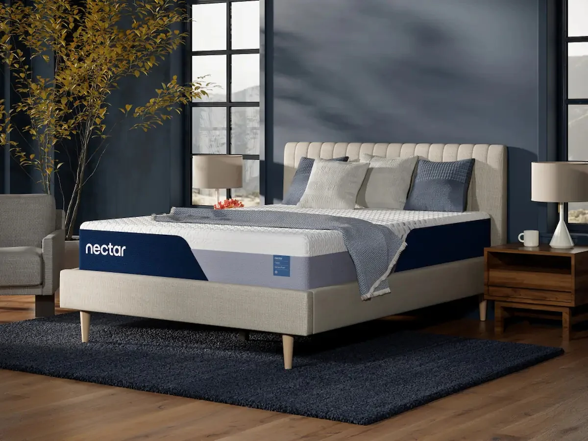 Nectar Classic Memory Foam Firm White Twin Mattress