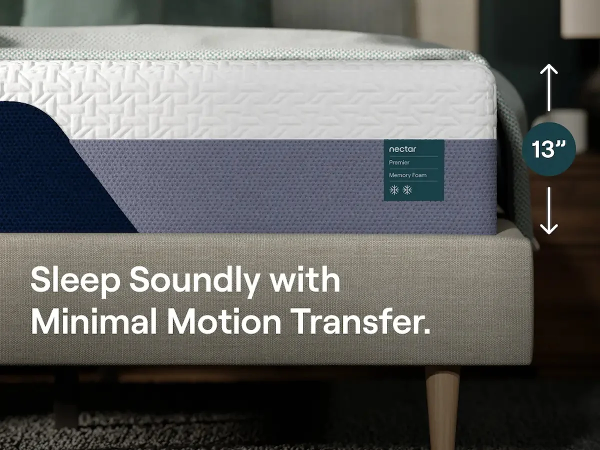 Nectar Premier Memory Foam Medium White Twin XL Mattress - Image 8