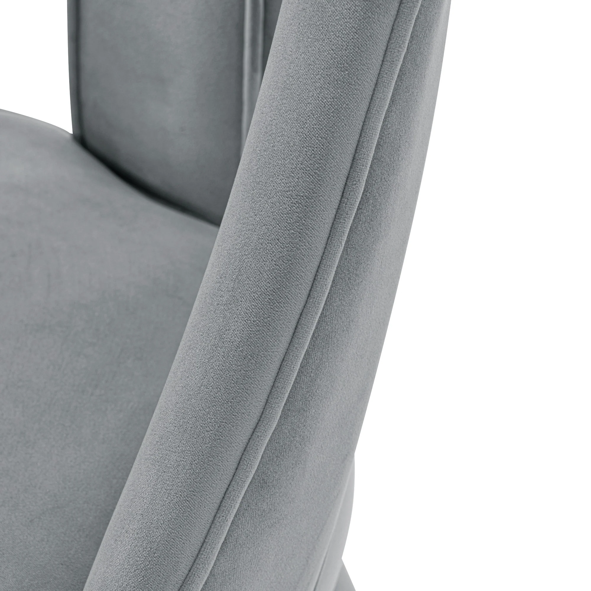 Neda Dining Chair in Grey - Image 5