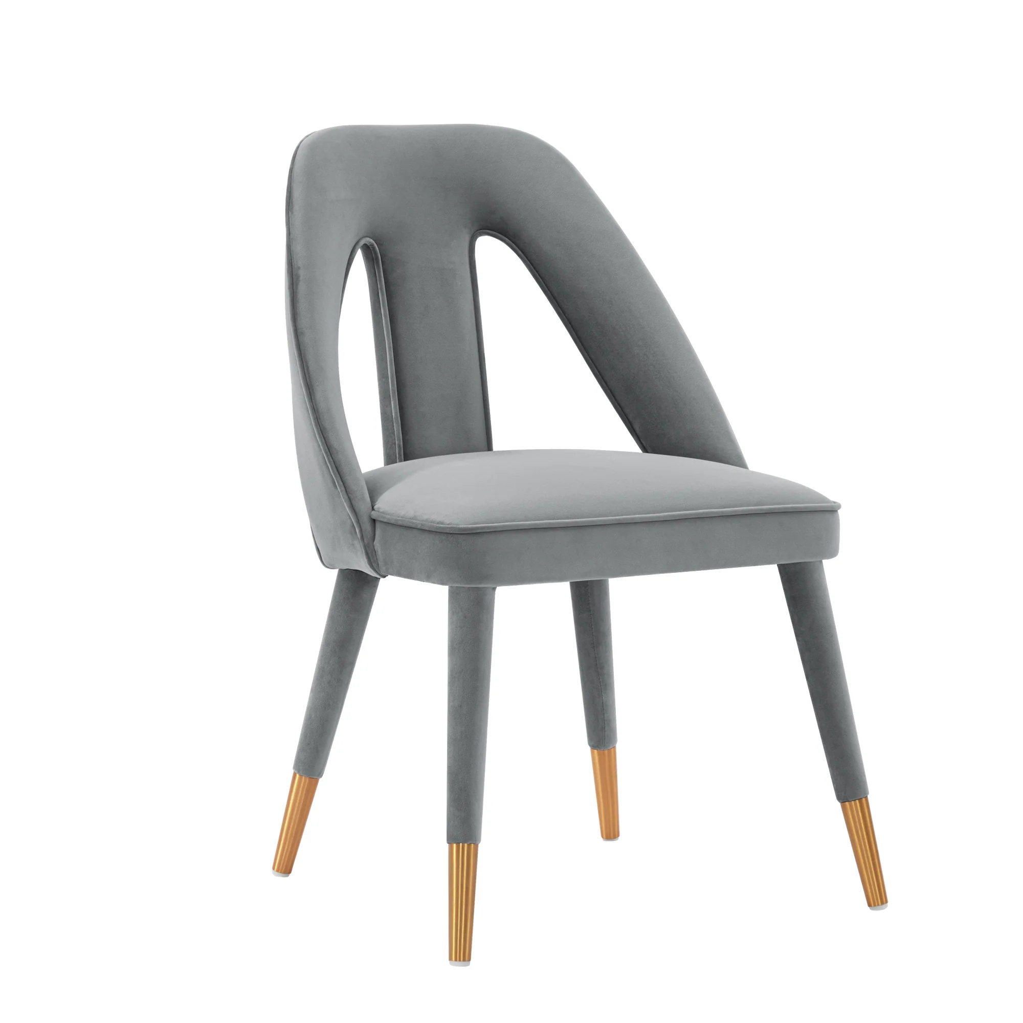 Neda Dining Chair in Grey (set of 2) - Image 11