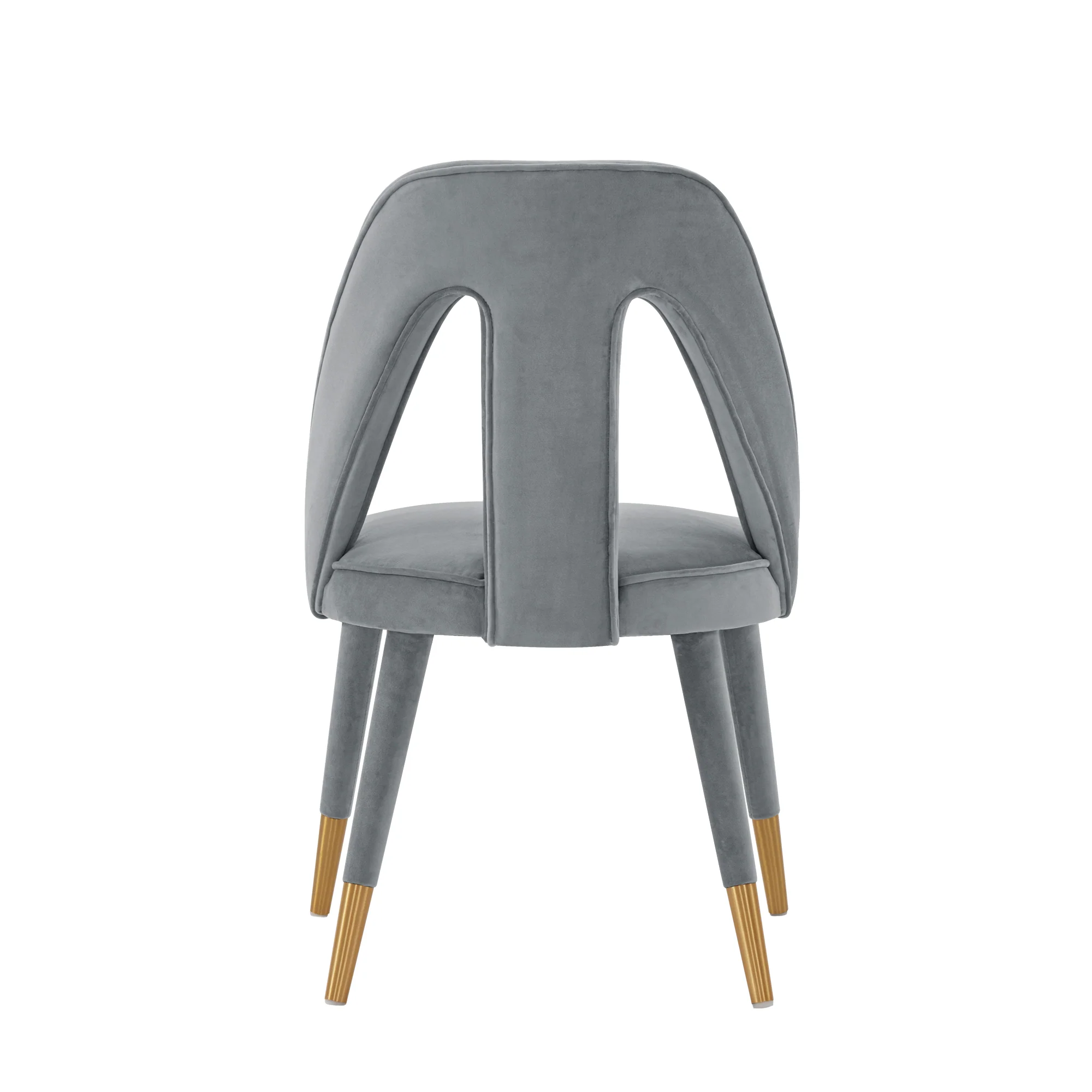 Neda Dining Chair in Grey (set of 2) - Image 8