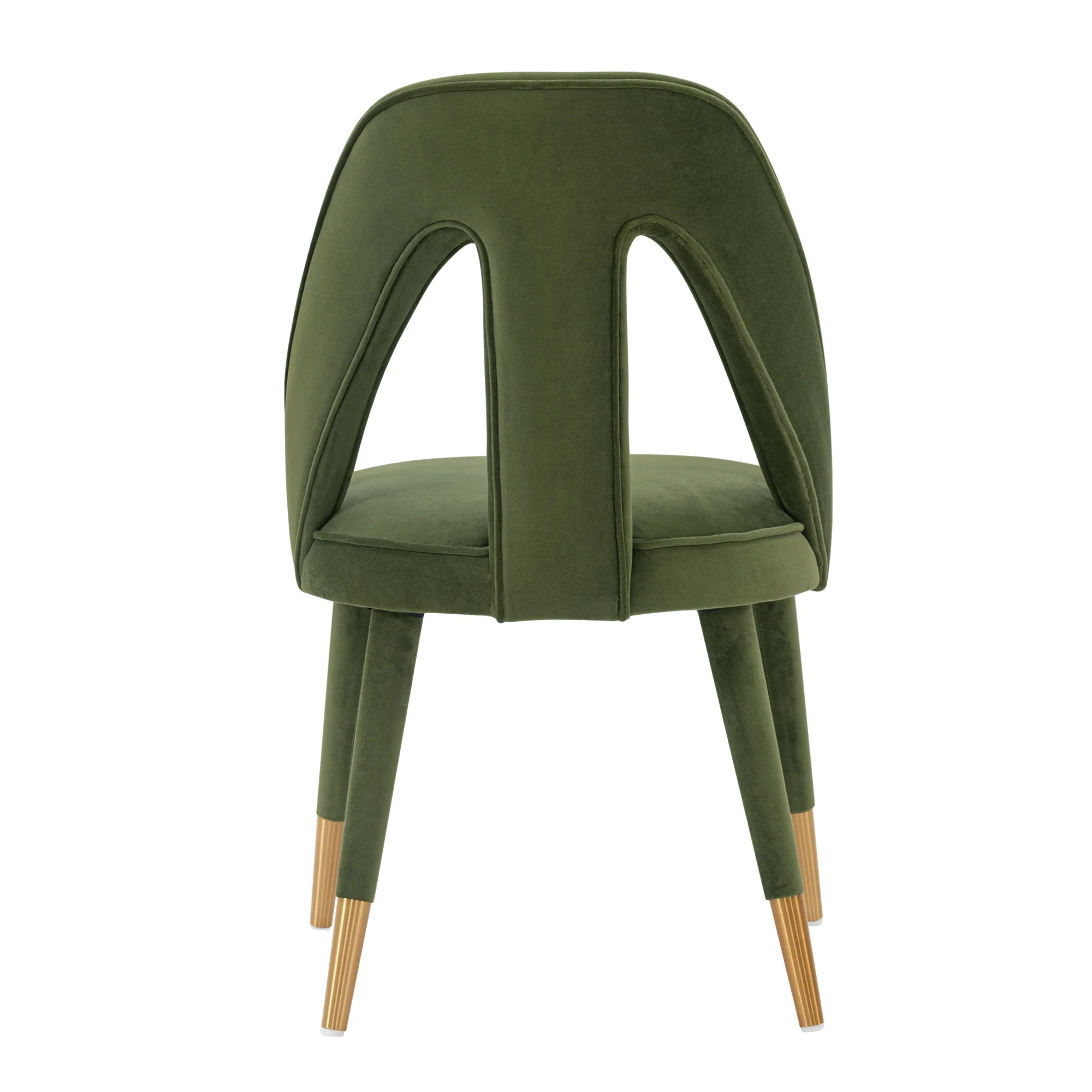 Neda Dining Chair in Olive Green (set of 2) - Image 8