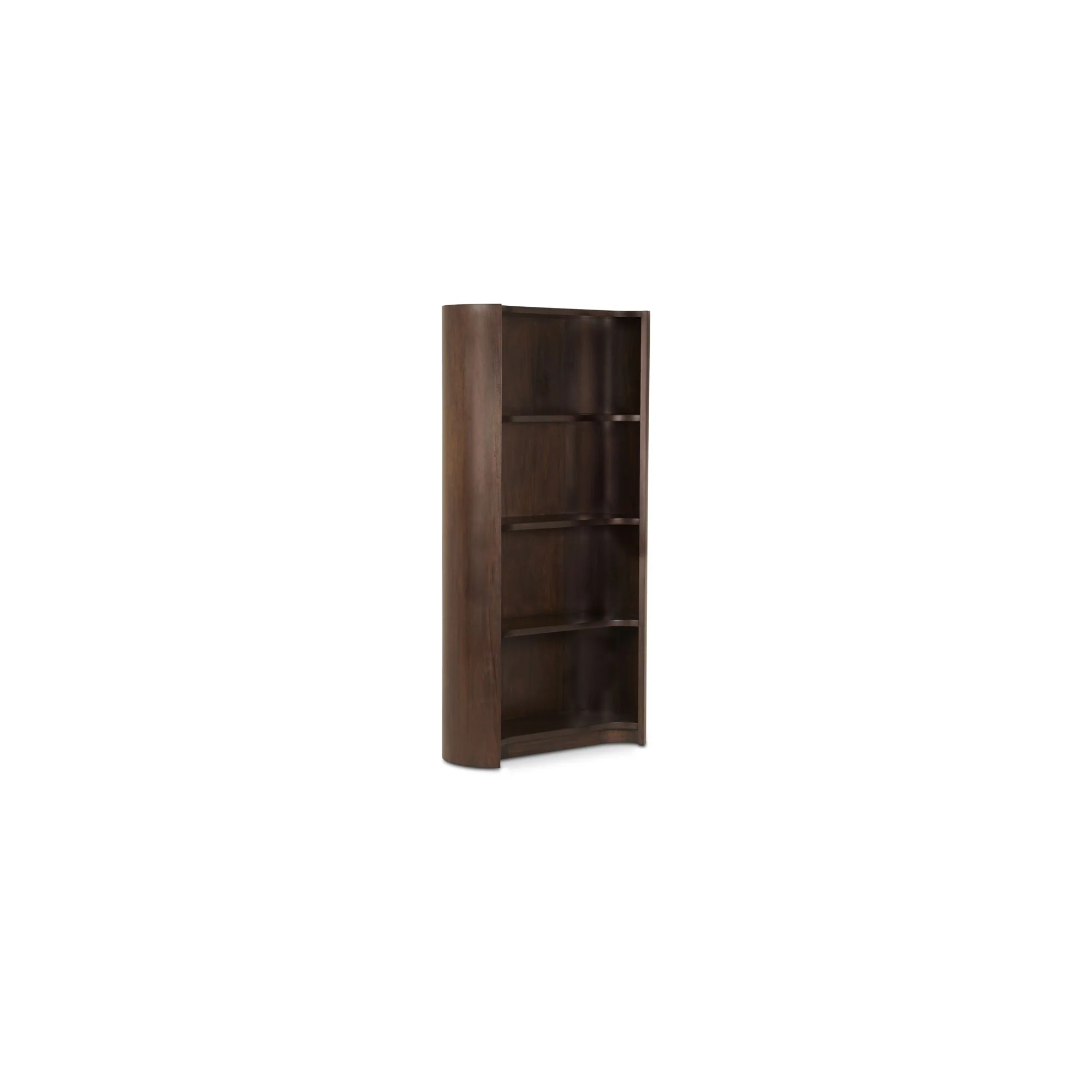 Nera Brown Bookcase - Image 3