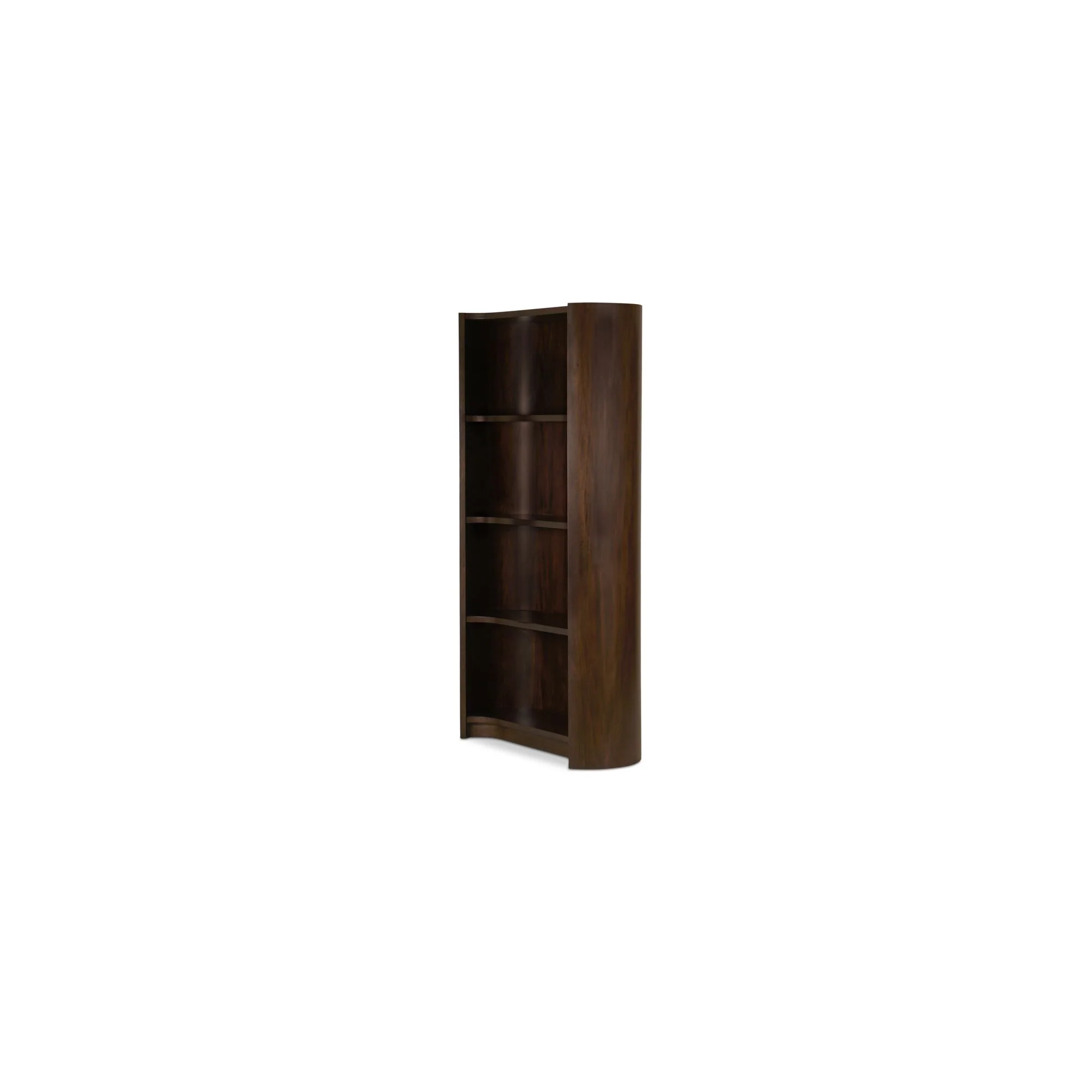 Nera Brown Bookcase - Image 4