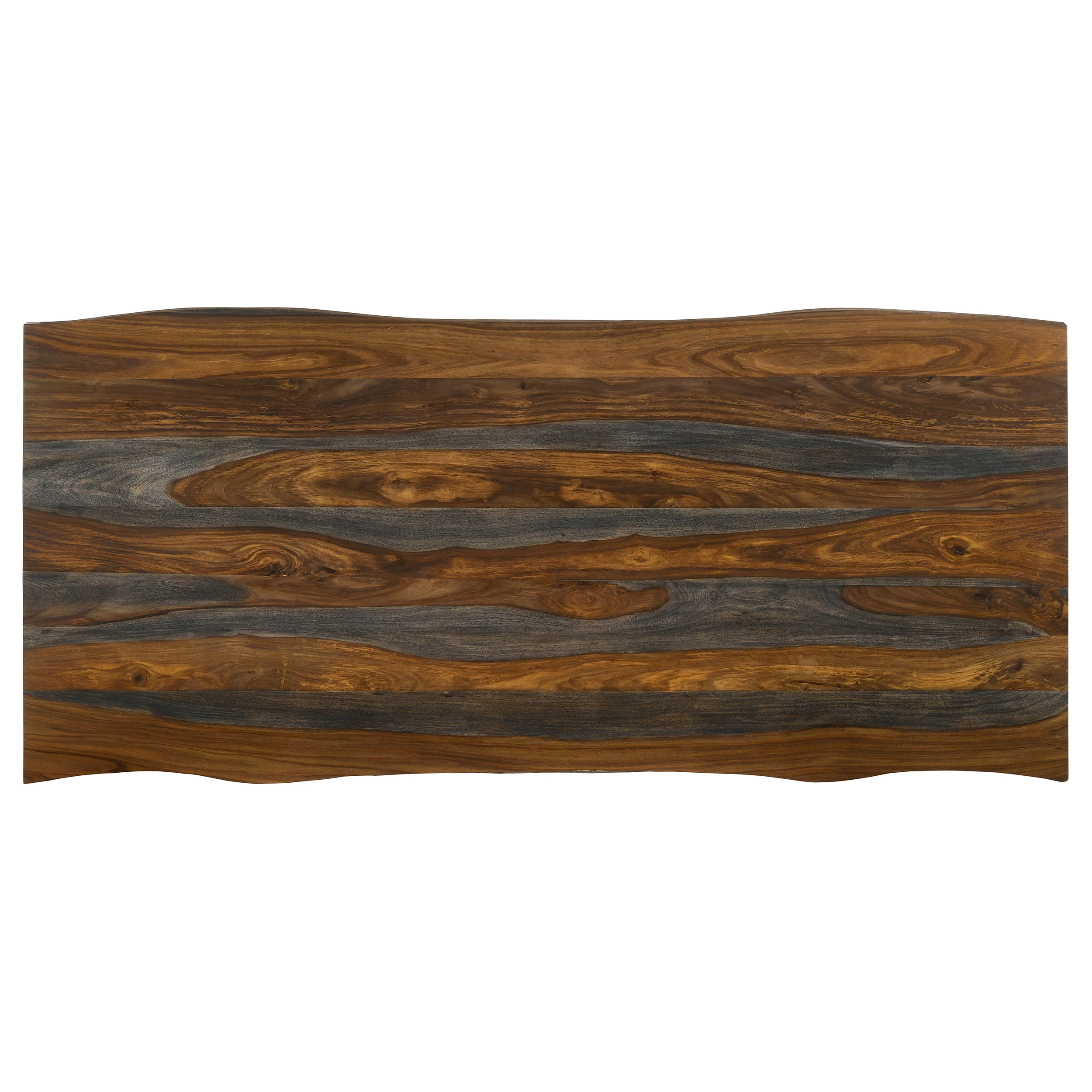 Neve Grey Sheesham 80-inch Live Edge Dining Table - Image 5