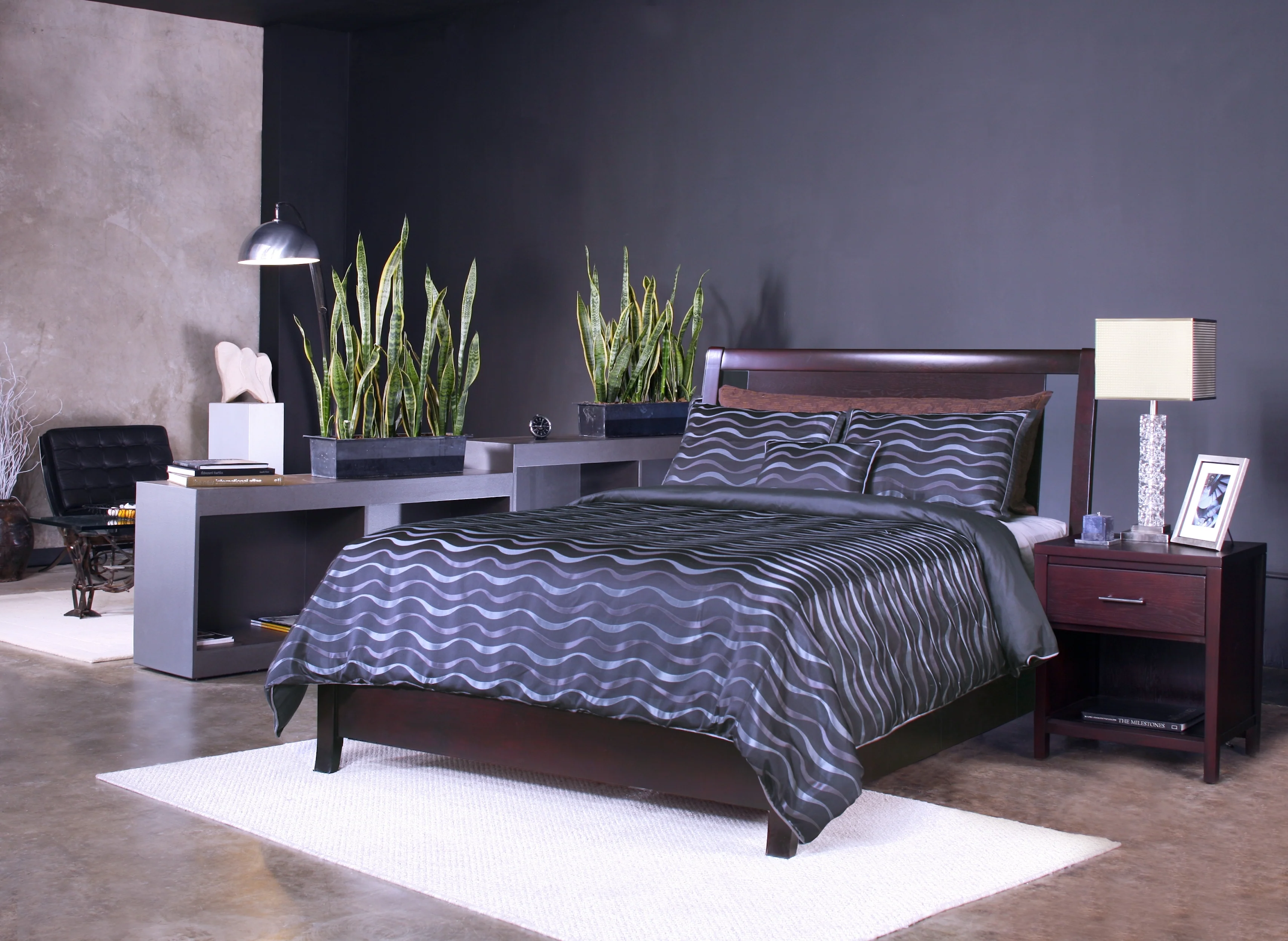Nevis Eastern King Low Profile Storage Bed in Espresso - Image 3
