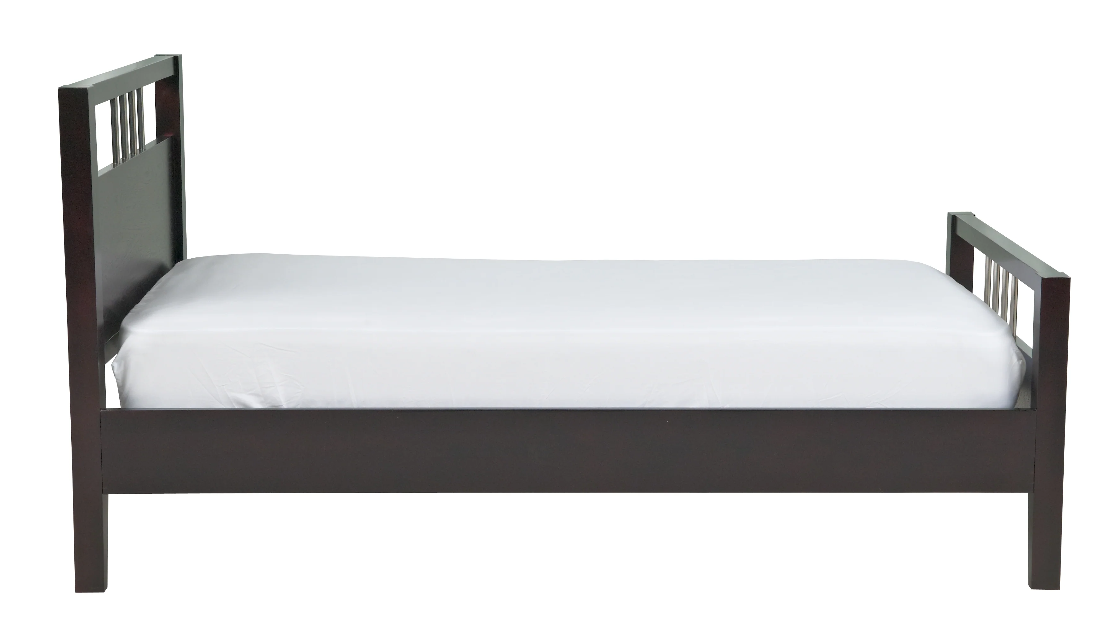 Nevis Espresso Wood Queen Platform Bed - Image 7