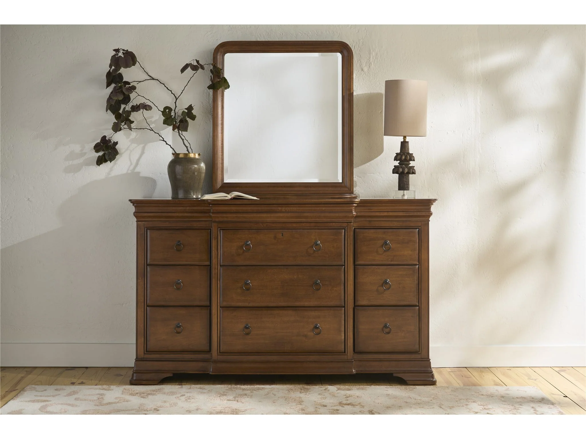 New Lou Cognac Drawer Dresser - Image 6
