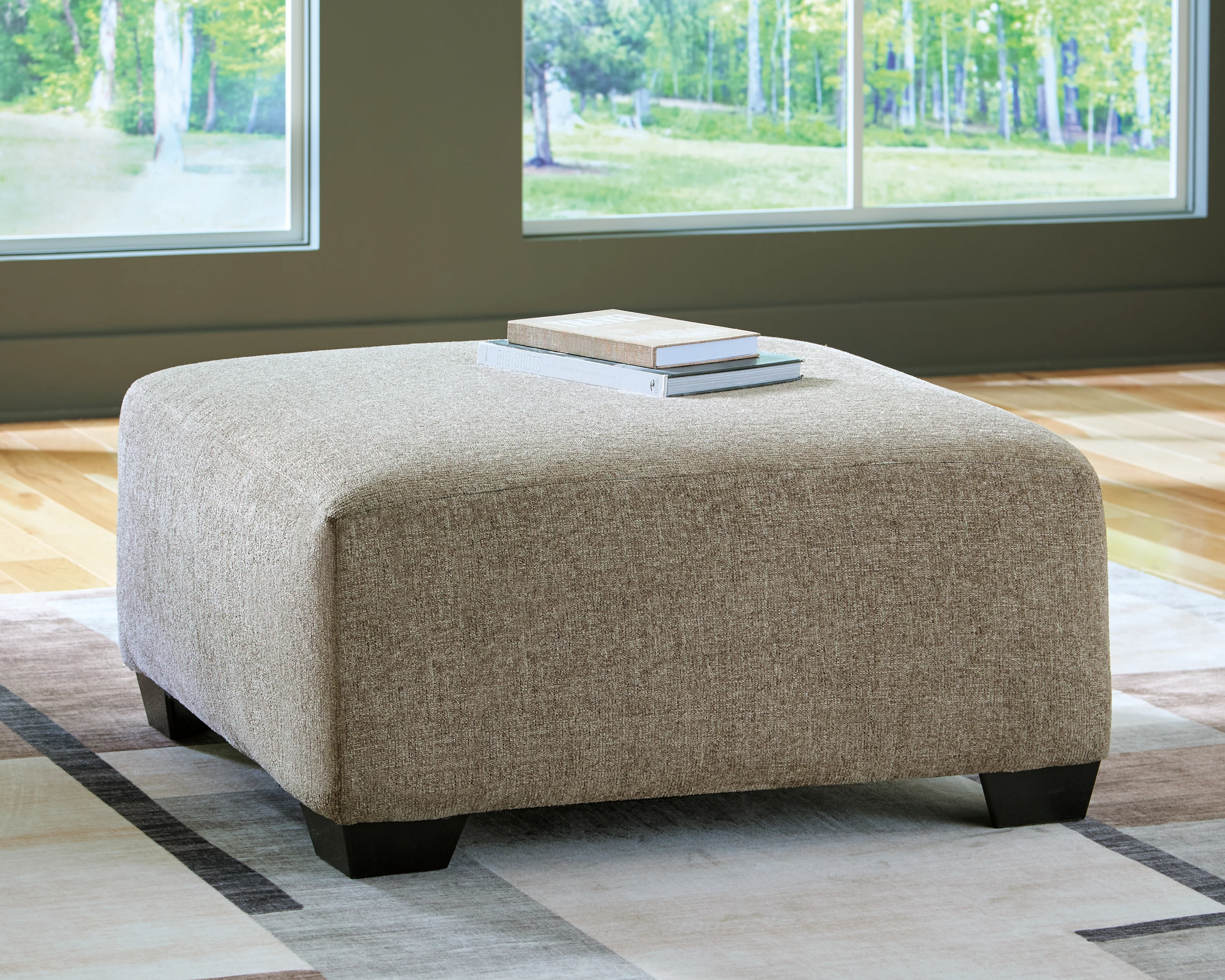 Newellen Hemp 3-Piece Sectional and Oversized Ottoman (Online Special Price) - Image 10