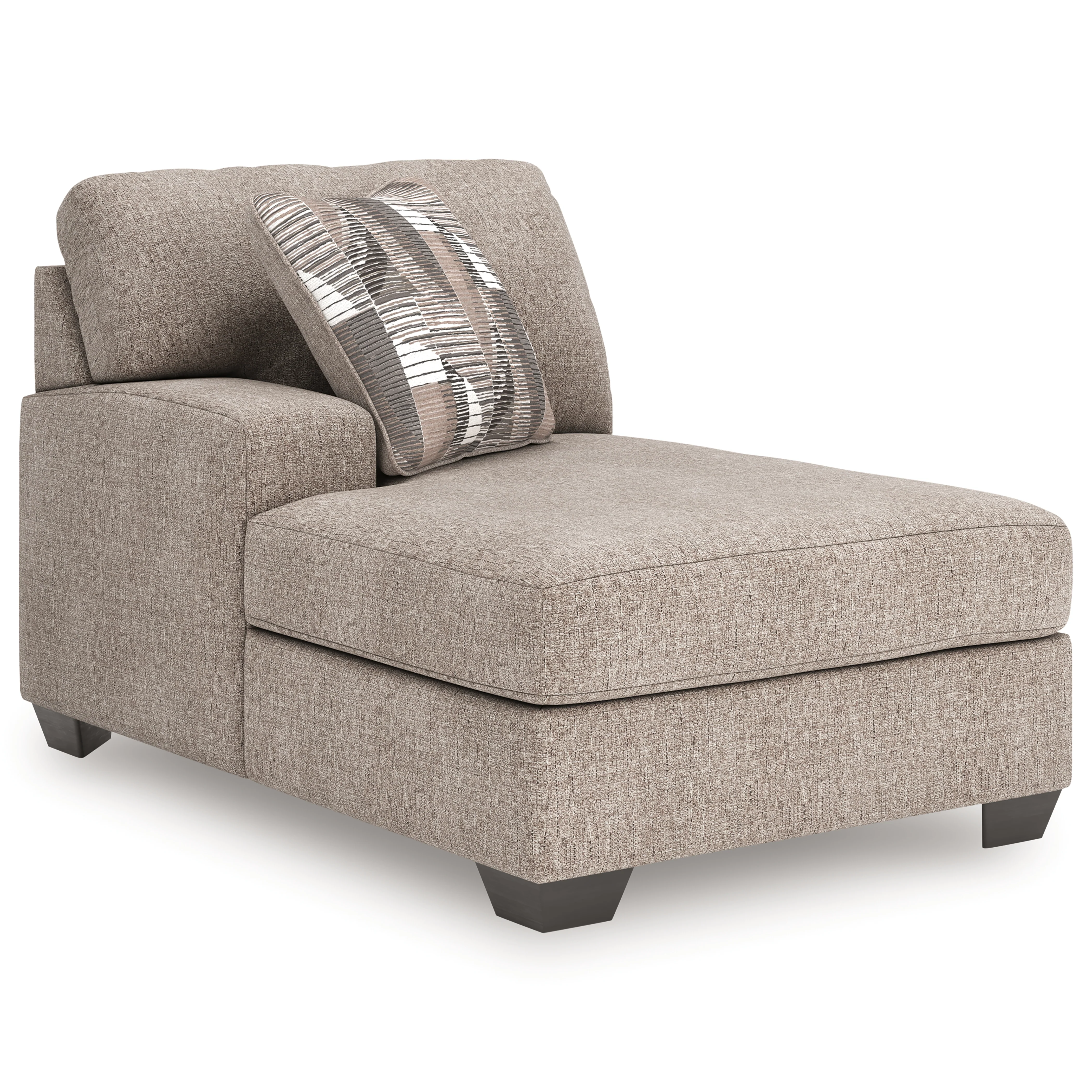 Newellen Hemp 3-Piece Sectional with Double Chaise - Image 3