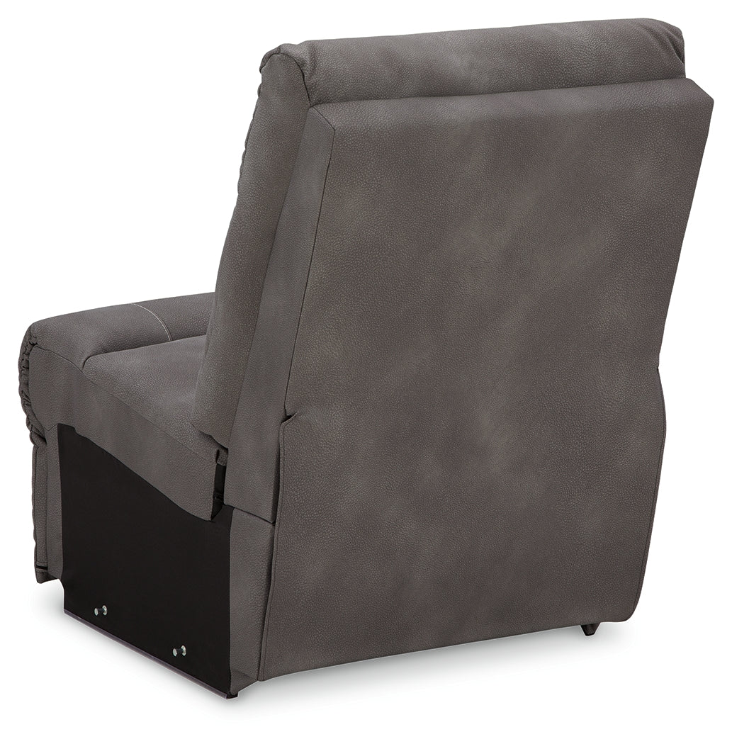 Next-Gen DuraPella Slate 4-Piece Power Reclining Sectional (Online Special Price) - Image 10