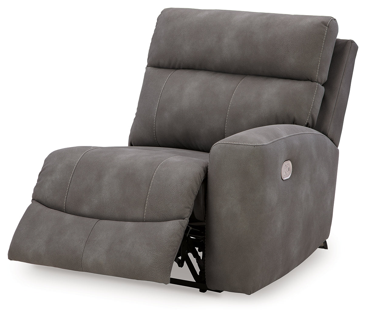 Next-Gen DuraPella Slate 5-Piece Power Reclining Sectional (2 armless chairs) (Online Special Price) - Image 12