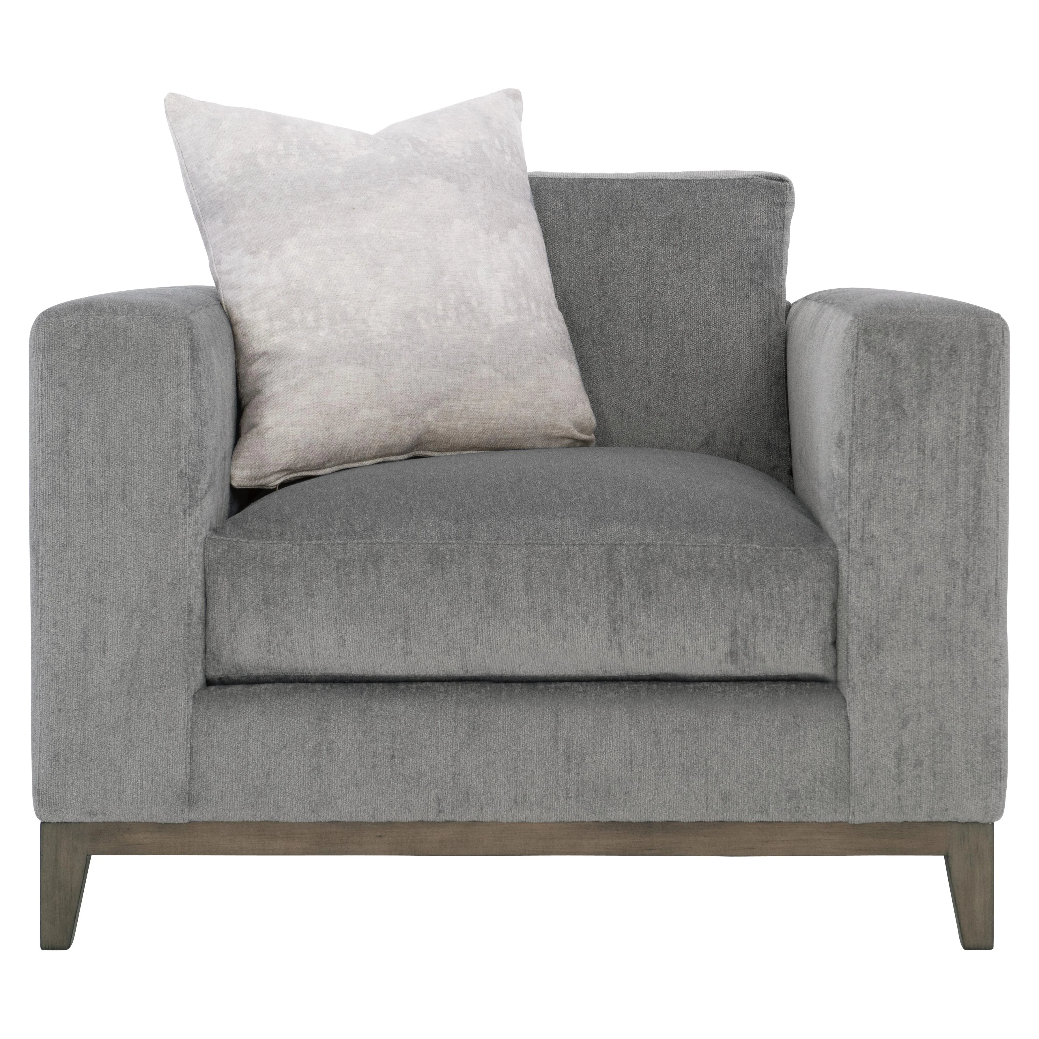Noel Grey Fabric Chair - Image 3