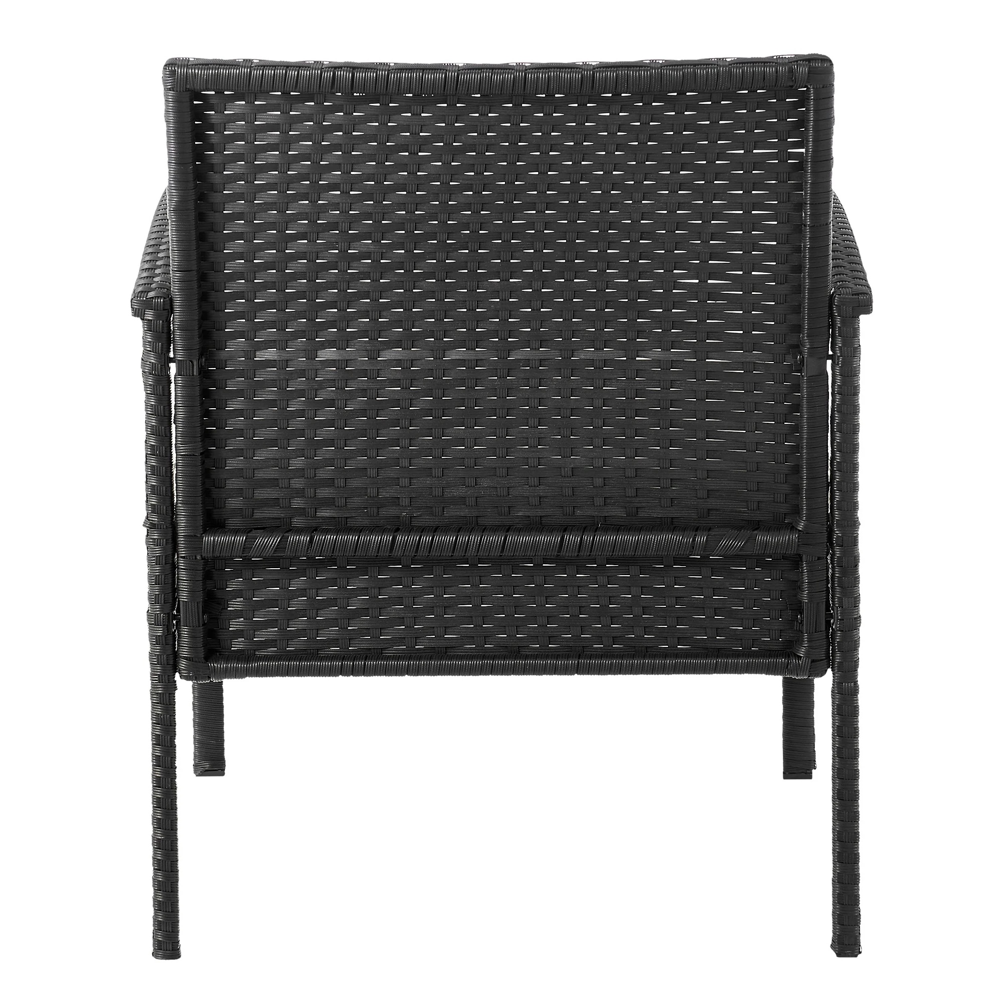 Noli Patio 2-Person Seating Group with End Table with Cream Cushions - Image 6