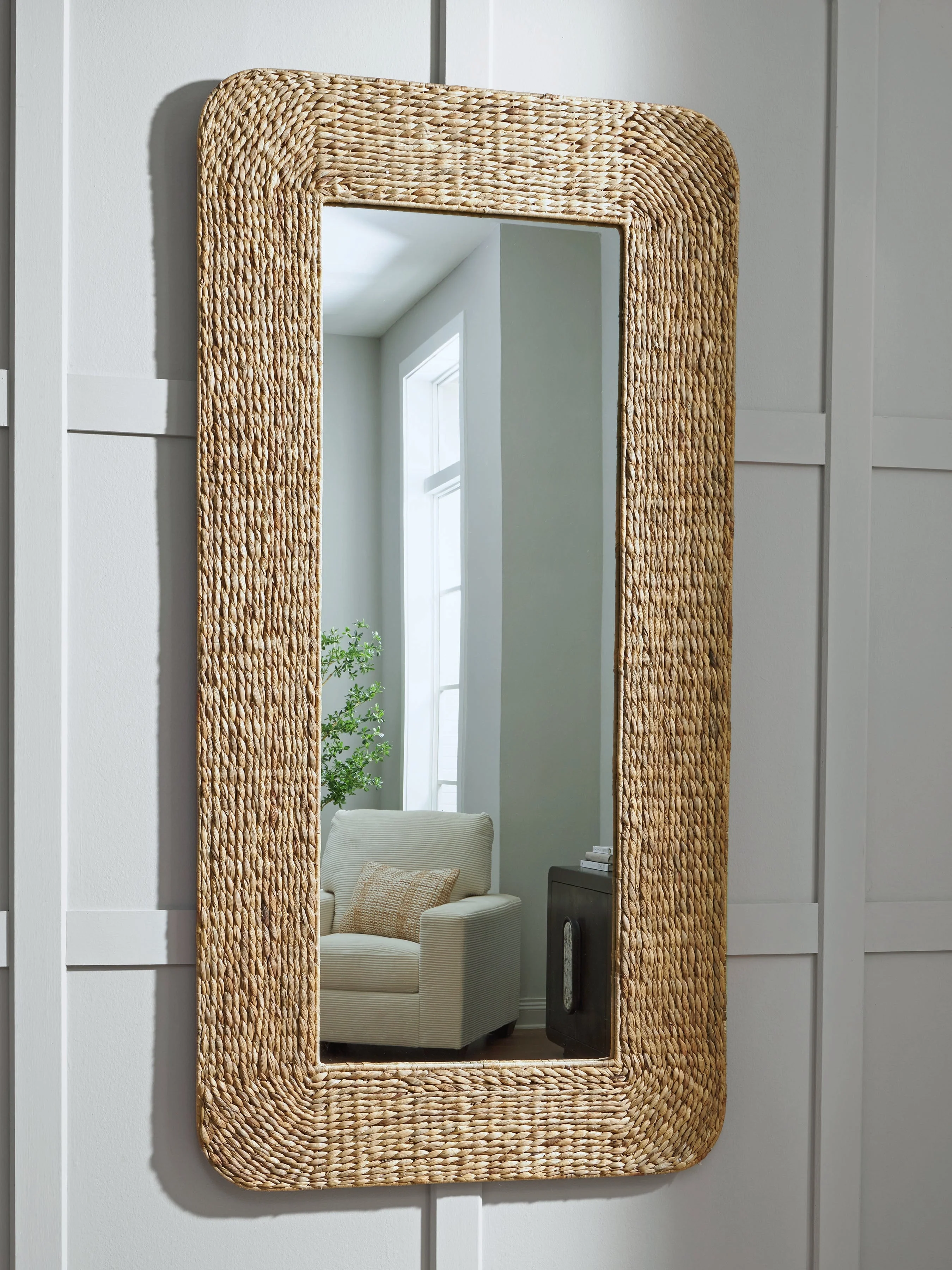 Norigan Natural Floor Mirror (Online Special Price) - Image 2