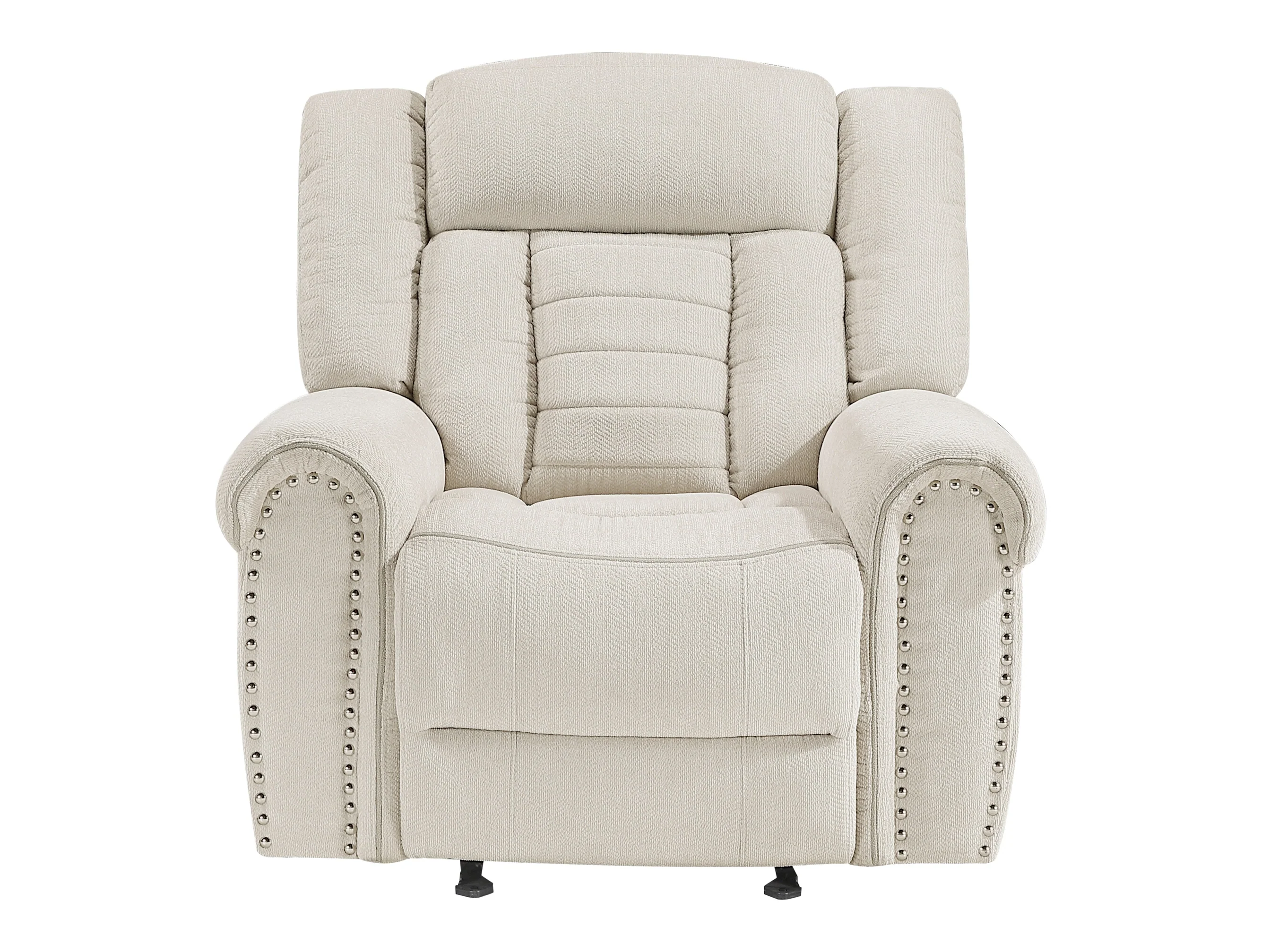 Nutmeg Beige Glider Reclining Chair