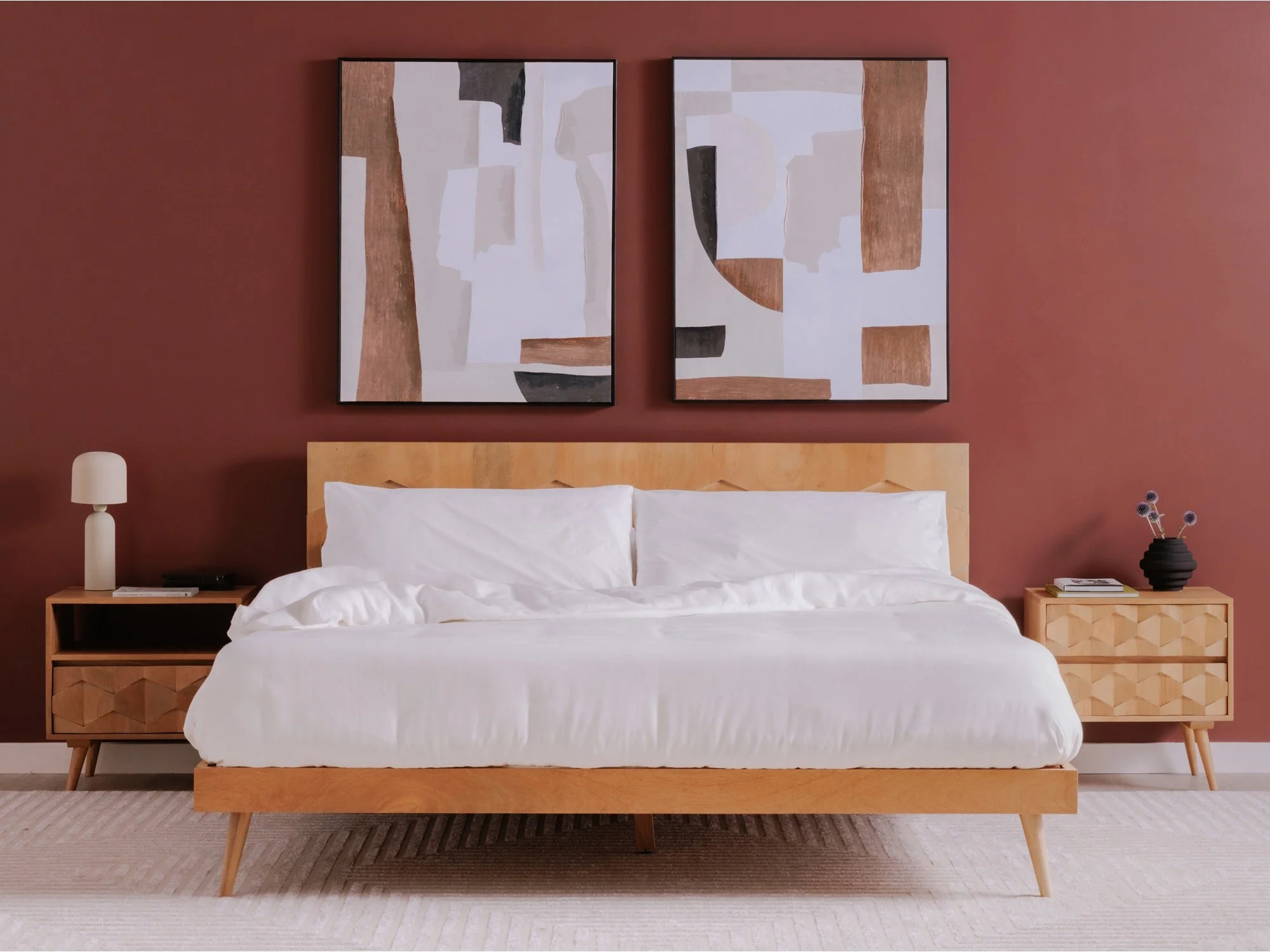 O2 Natural Queen Bed