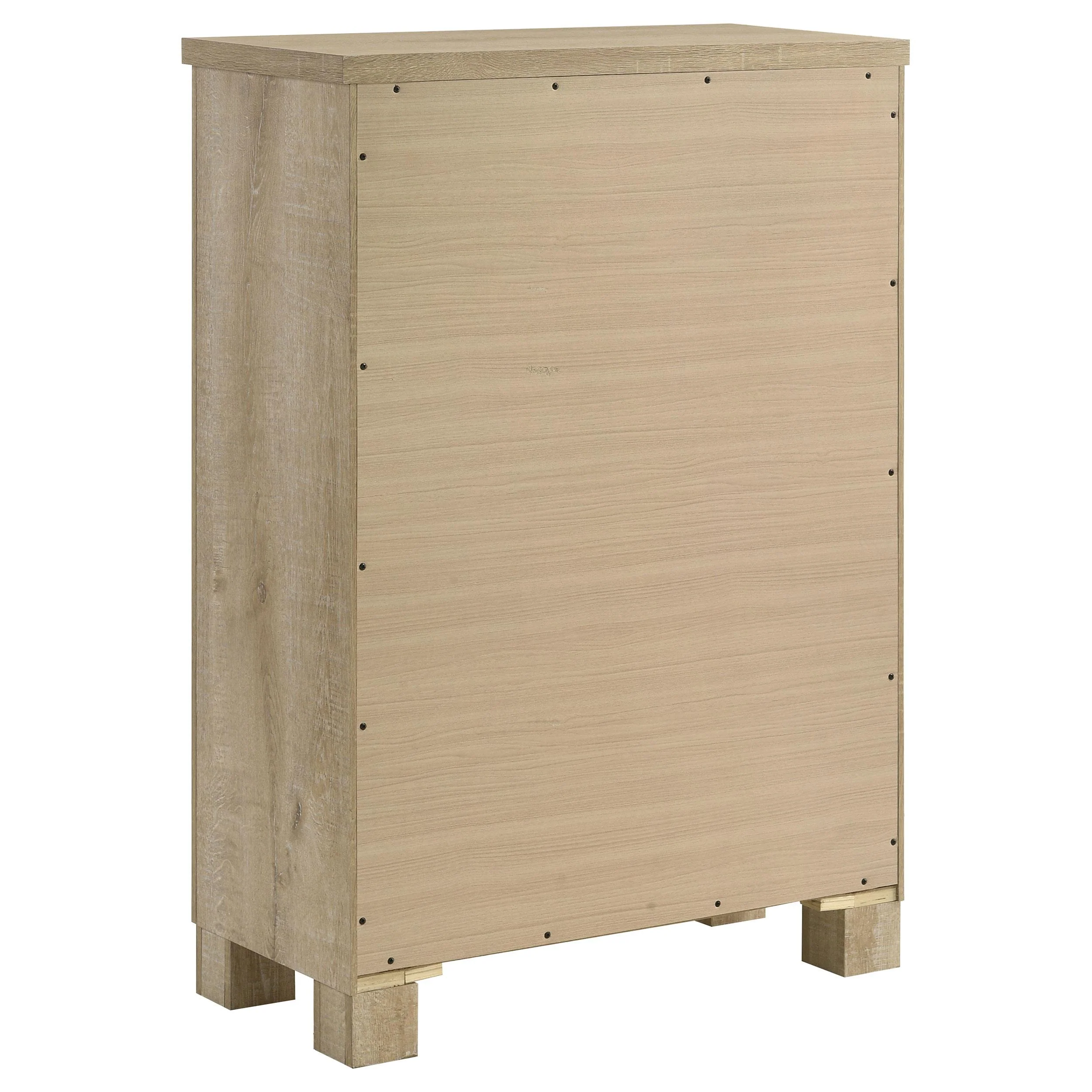 Oakglen Weathered Oak 5-piece California King Bedroom Set - Image 12