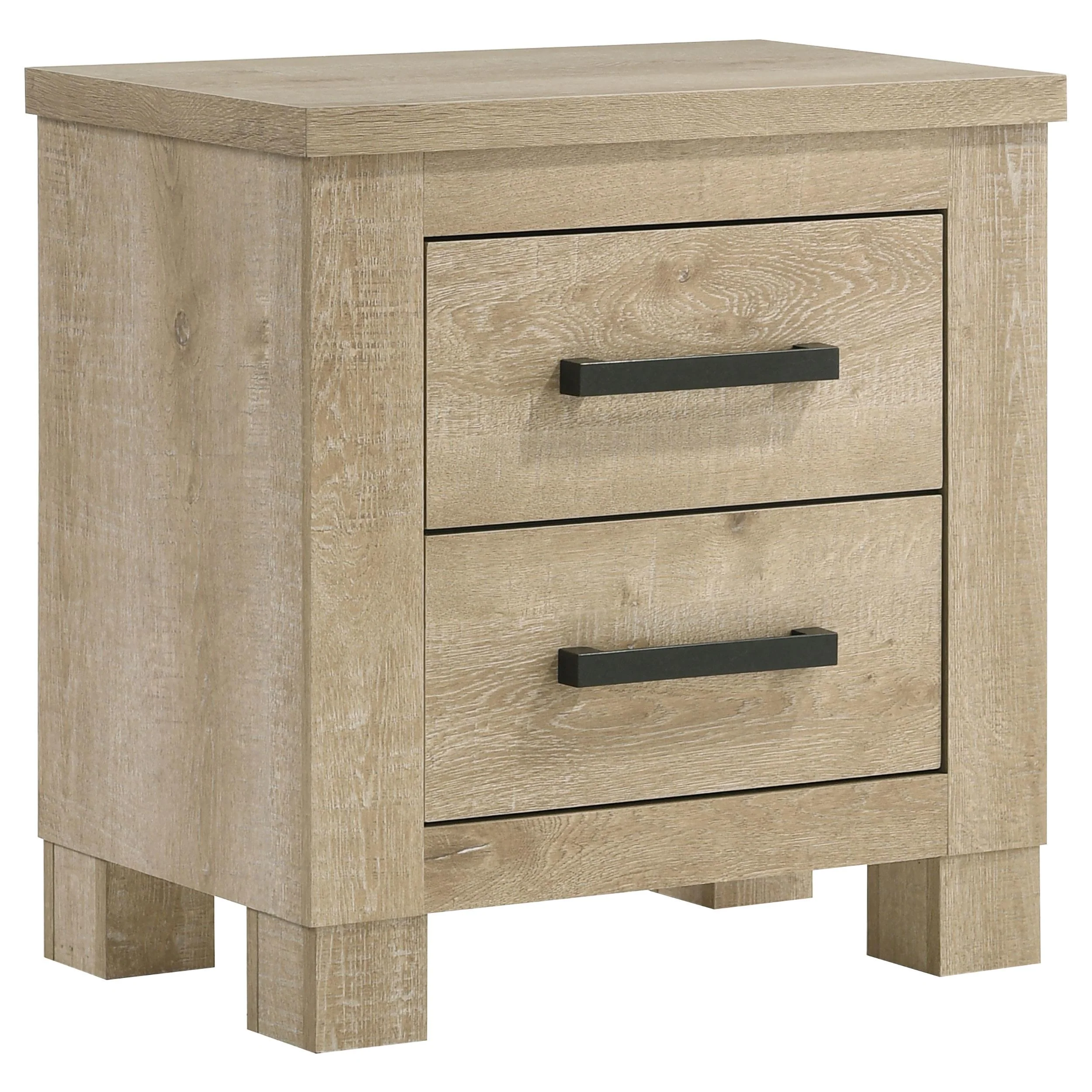 Oakglen Weathered Oak 5-piece California King Bedroom Set - Image 5