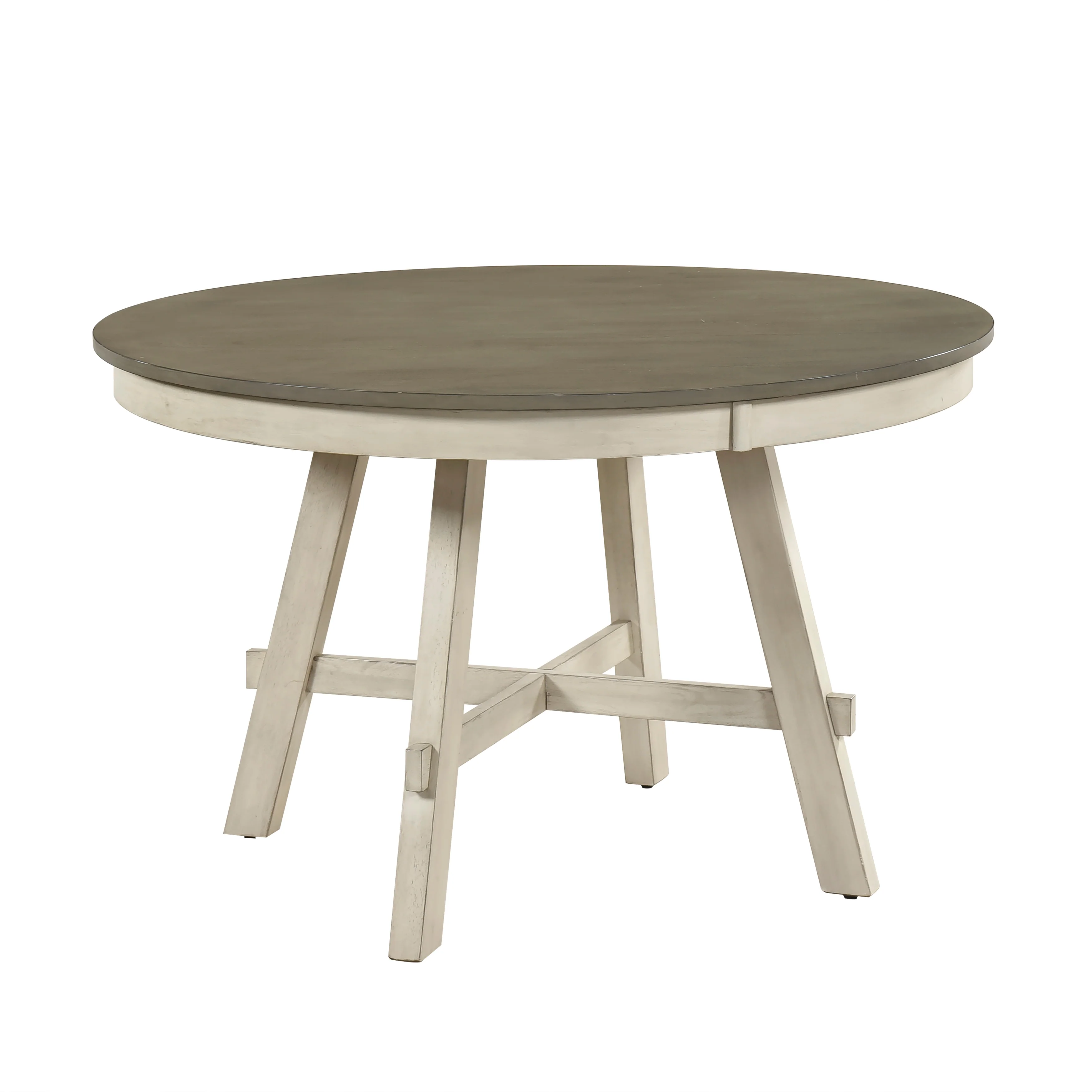 Ogden Greywash/Antique White/Antique Black 5-Piece Dining Table Set - Image 3