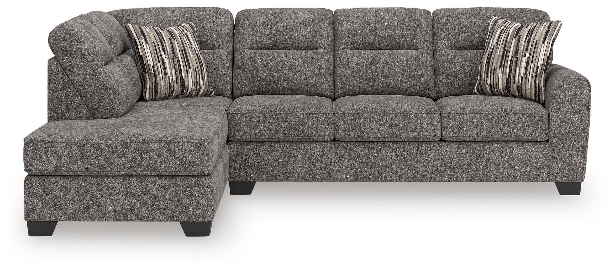 Olten Graphite 2-Piece Sectional with Chaise (Online Special Price) - Image 3