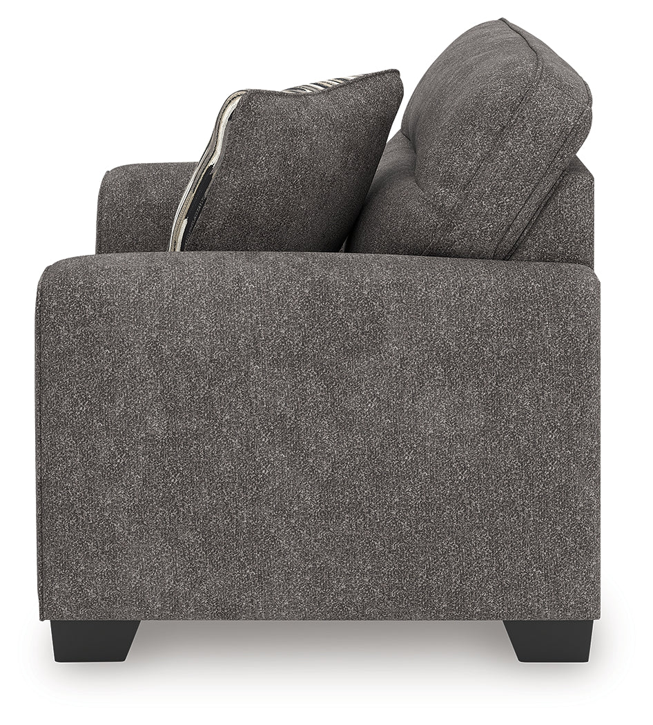 Olten Graphite Chair and a Half - Image 7