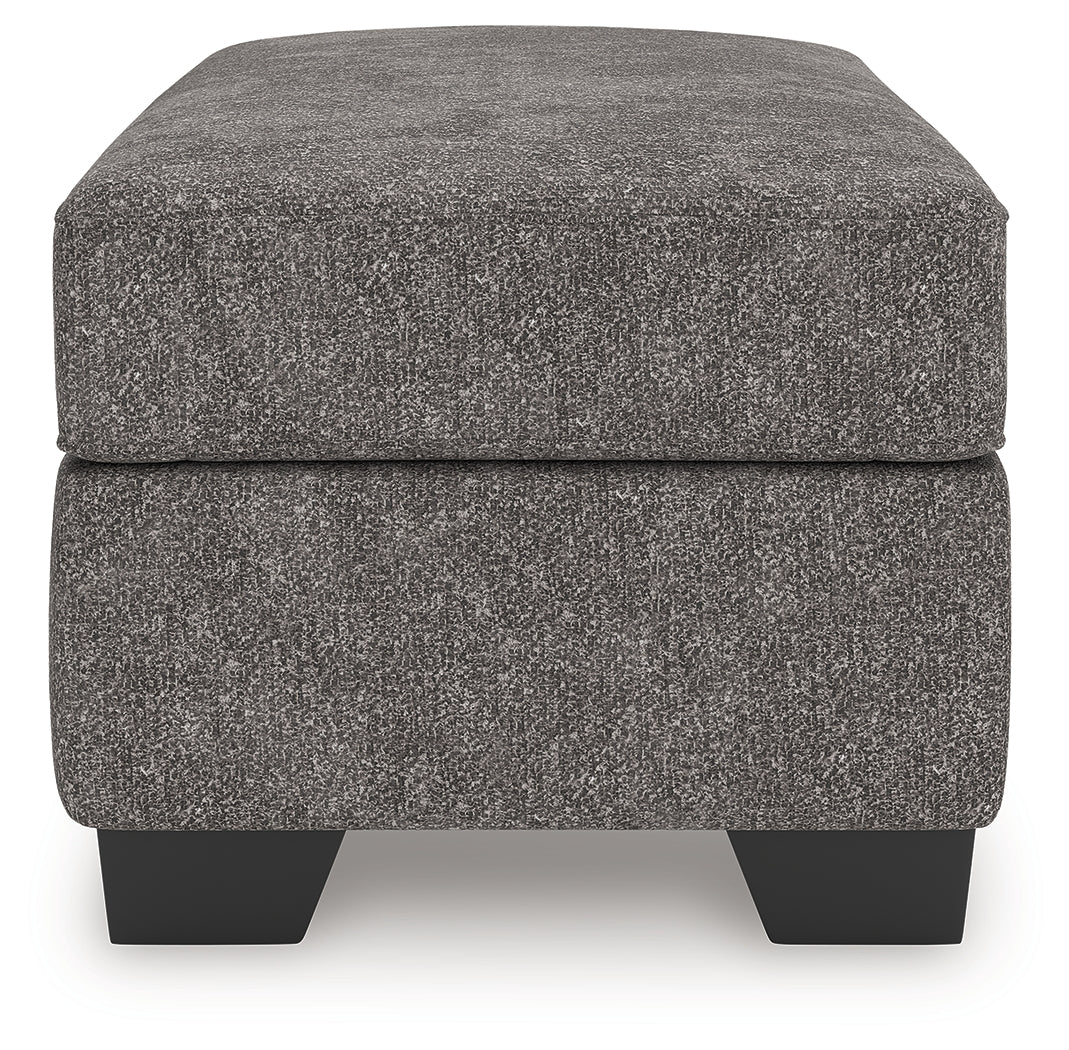Olten Graphite Ottoman - Image 7