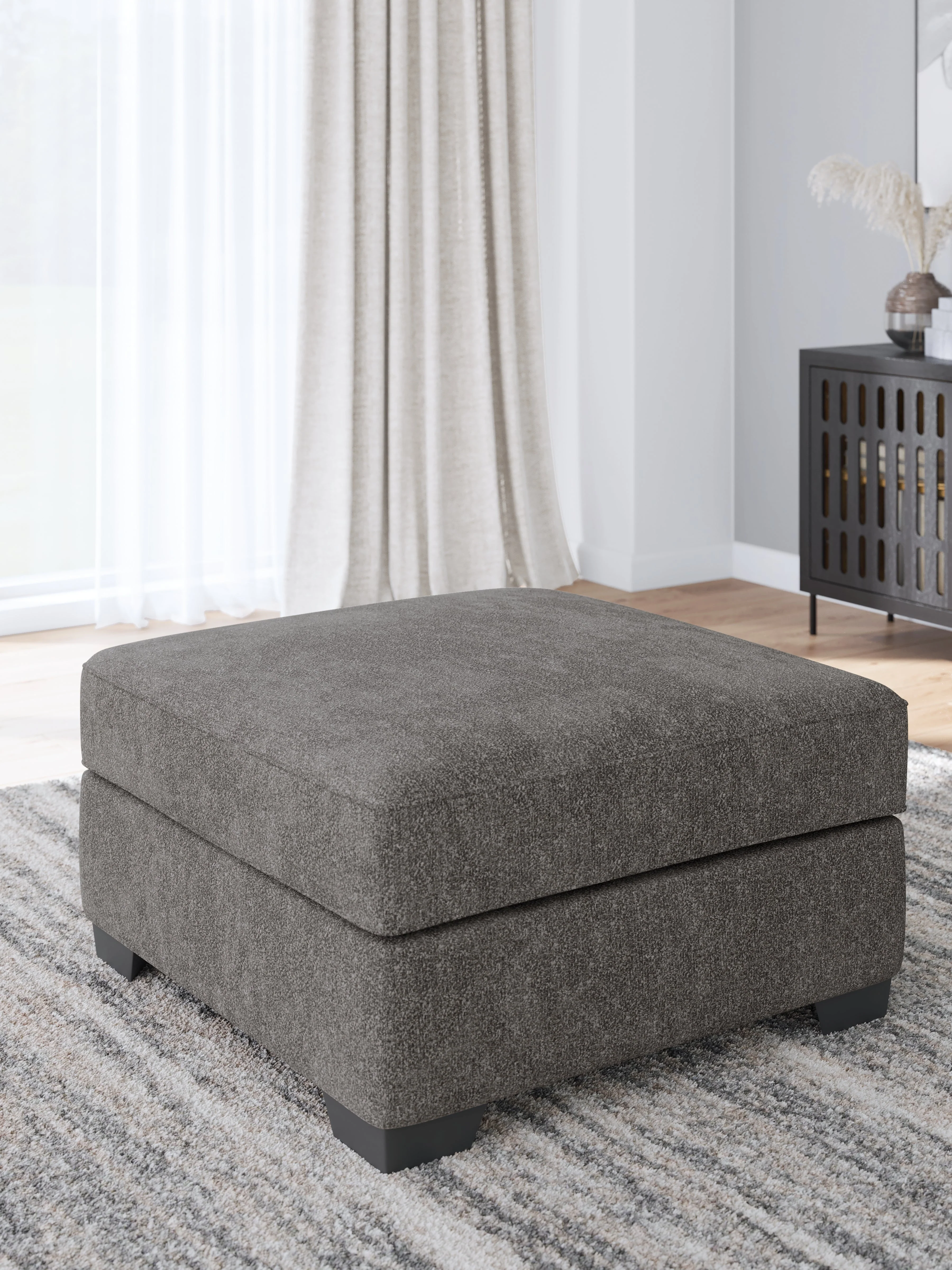 Olten Graphite Oversized Accent Ottoman (Online Special Price) - Image 2