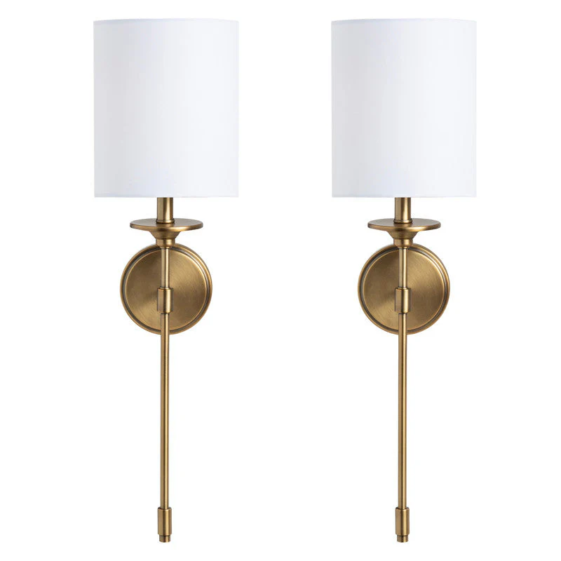 Olympia Gold Wall Sconce (Set of 2) - Image 4